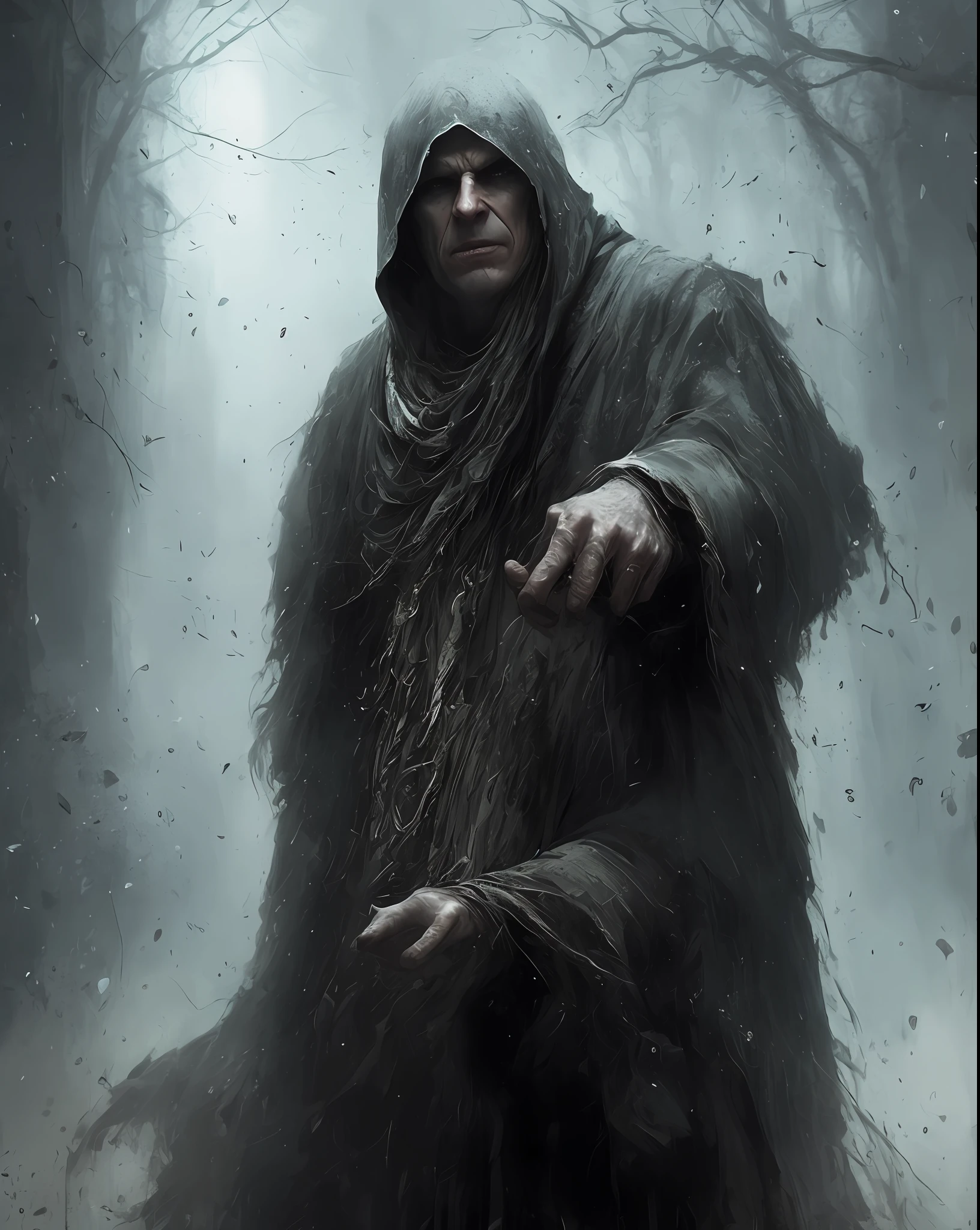 a portrait of hyperdetailed as a dementor from harry potter
cinematic shot on canon 5d ultra realistic skin accurate
hands Steve Henderson Fabian Perez Henry Asencio
Jeremy Mann Marc Simonetti fantasy magical horror
atmosphere
