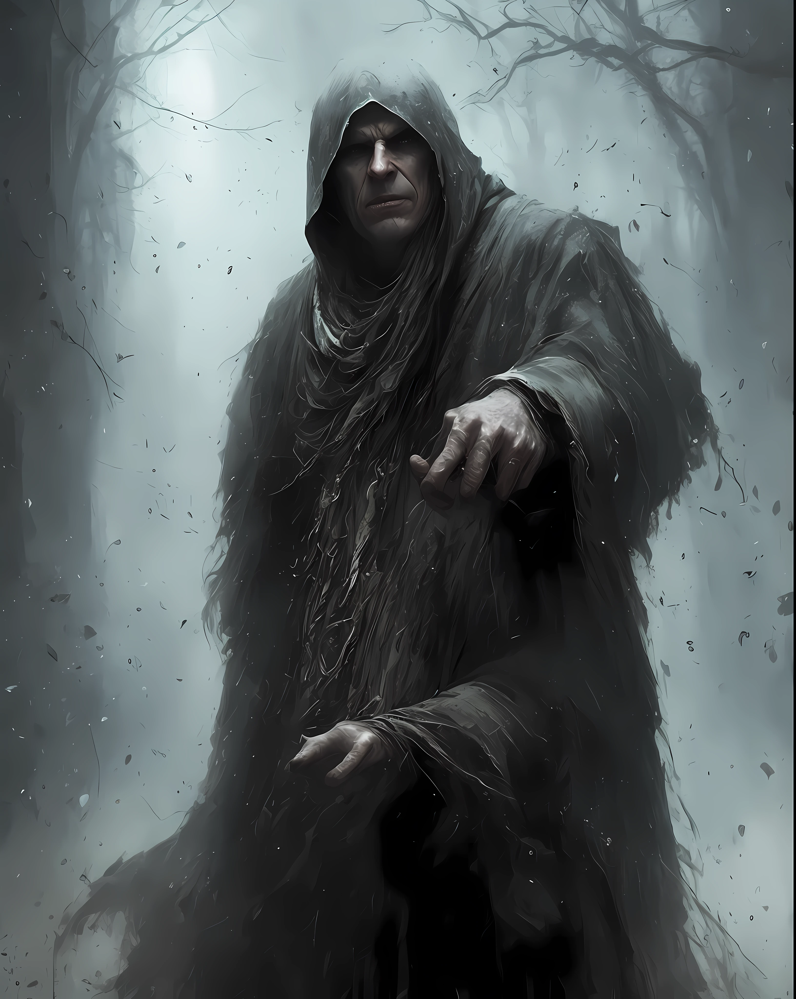 a portrait of hyperdetailed as a dementor from harry potter
cinematic shot on canon 5d ultra realistic skin accurate
hands Steve Henderson Fabian Perez Henry Asencio
Jeremy Mann Marc Simonetti fantasy magical horror
atmosphere