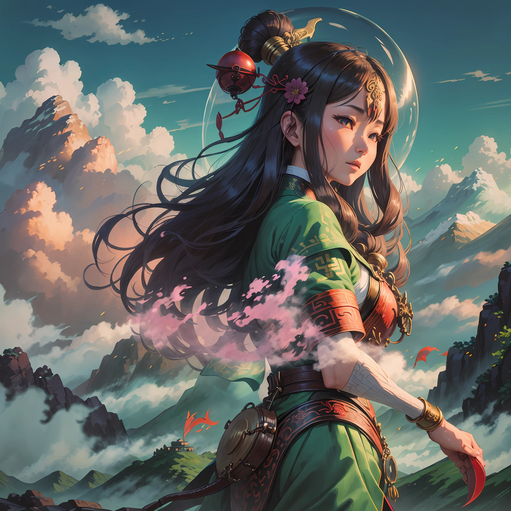 In ancient China, mountains and seas passed through the great demon Nine-tailed Fox --auto --s2