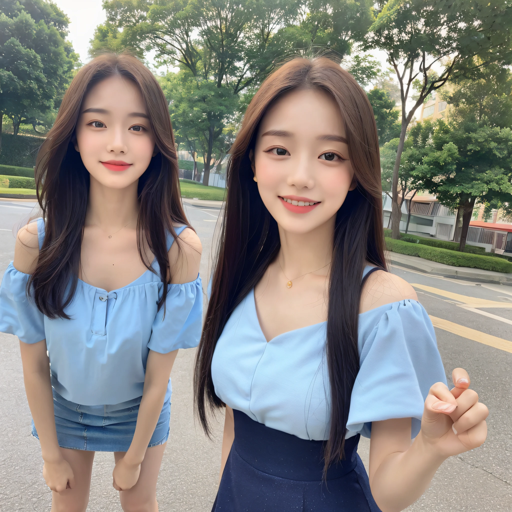((Best Quality, 8k, Masterpiece:1.3)), Focus: 1.2, Perfect Body Beauty: 1.4, Buttocks: 1.2, ((Ethnic Hair Ornament, Collarbone: 1.2)), (Short Skirt: 1.1) , (Rain, Street:1.3), Highly detailed face and skin texture, Fine eyes, Double eyelids, Whitened skin, Long hair, smile, Long legs: 1.5, Full body: 1.5, Best proportions of four fingers and one thumb, Smiley face, Facial texture: 1.3, Sunshine, Summer, collarbone, beautiful eyes, real face, real skin, realistic face, realistic skin, detailed eyes, detailed facial features, detailed clothing features, detailed face, tight, tight fit, summer fashion dress random, background college playground: 1.5, a girl