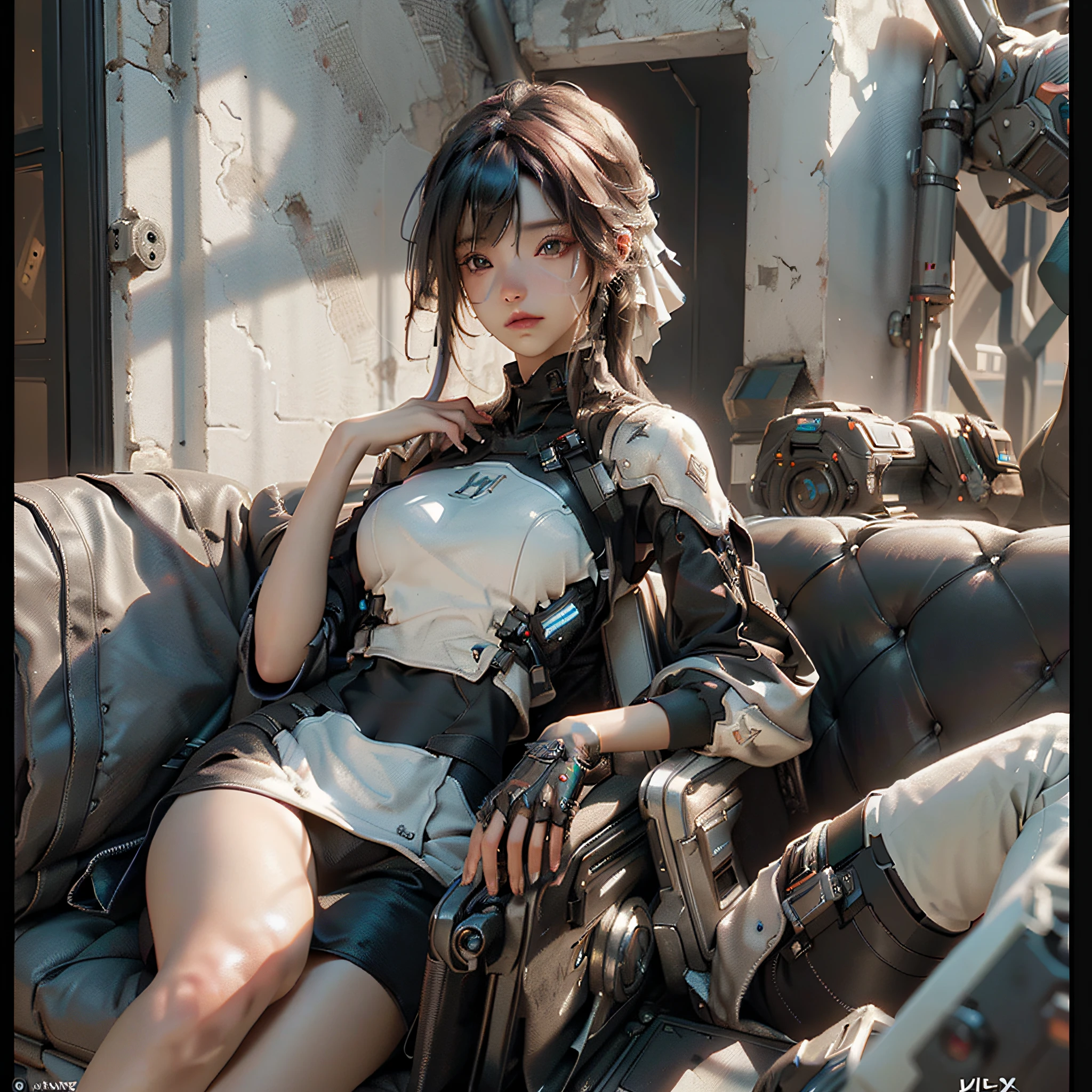 ((Best quality)), ((masterpiece)), (detailed:1.4), 3D, an image of a beautiful cyberpunk female,HDR (High Dynamic Range),Ray Tracing,NVIDIA RTX,Super-Resolution,Unreal 5,Subsurface scattering,PBR Texturing,Post-processing,Anisotropic Filtering,Depth-of-field,Maximum clarity and sharpness,Multi-layered textures,Albedo and Specular maps,Surface shading,Accurate simulation of light-material interaction,Perfect proportions,Octane Render,Two-tone lighting,Wide aperture,Low ISO,White balance,Rule of thirds,8K RAW,