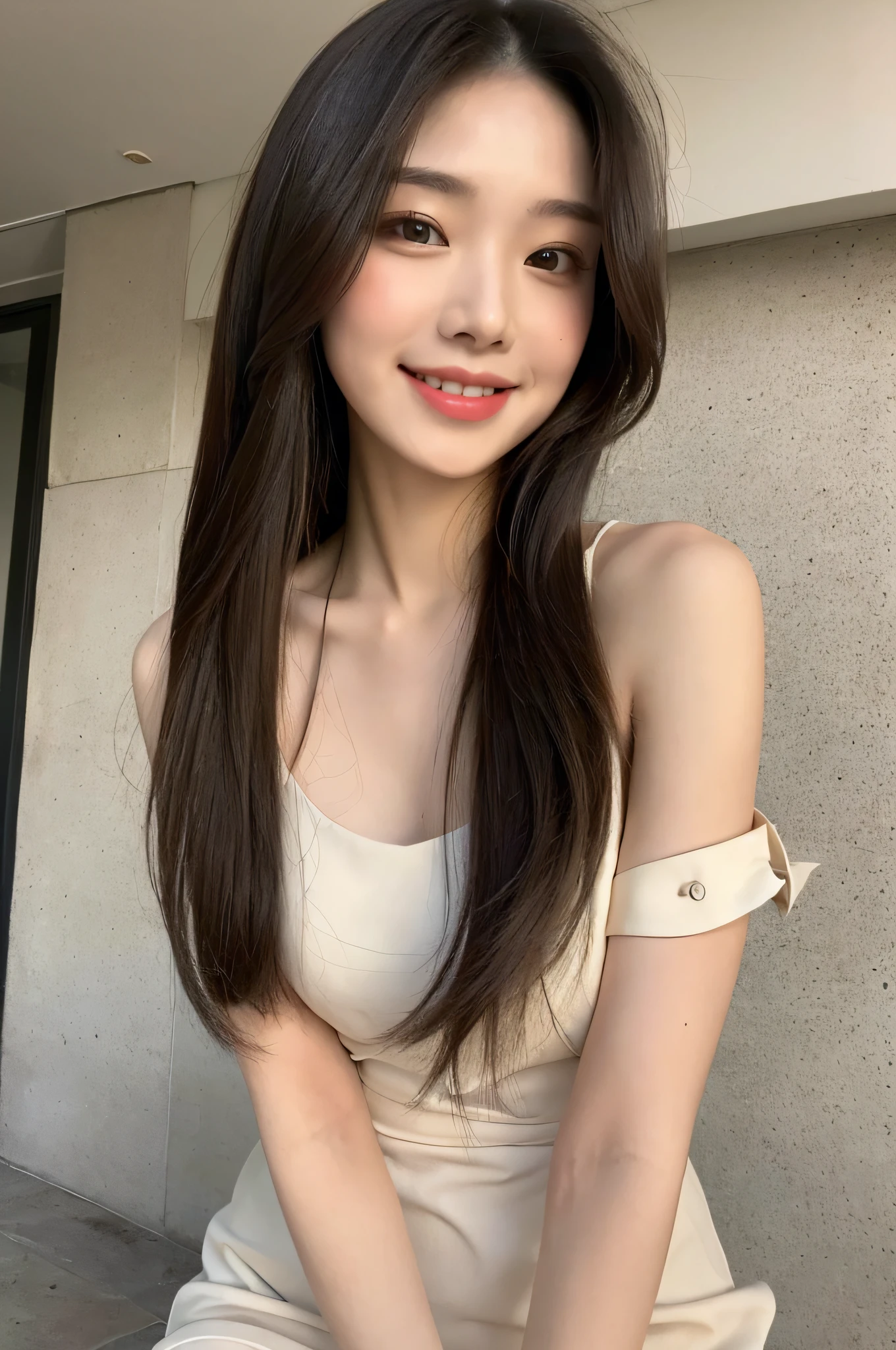 ((Best Quality, 8K, Masterpiece:1.3)), Focus: 1.2, Perfect Body Beauty: 1.4, Buttocks: 1.2, ((Hairstyle Random, Collarbone: 1.2)), (Short Skirt: 1.1) , (Rain, Street:1.3), Highly detailed face and skin texture, Fine eyes, Double eyelids, Whitened skin, Long hair, smile, Long legs: 1.5, Full body: 1.5, Best proportions of four fingers and one thumb, Smiley face, Face texture: 1.3, Sunshine, Summer, collarbone, beautiful eyes, real face, real skin, realistic face, realistic skin, detailed eyes, detailed facial features, detailed clothing features, detailed face, tight, tight fit, girly dress random, background office: 1.5, upper body without showing chest