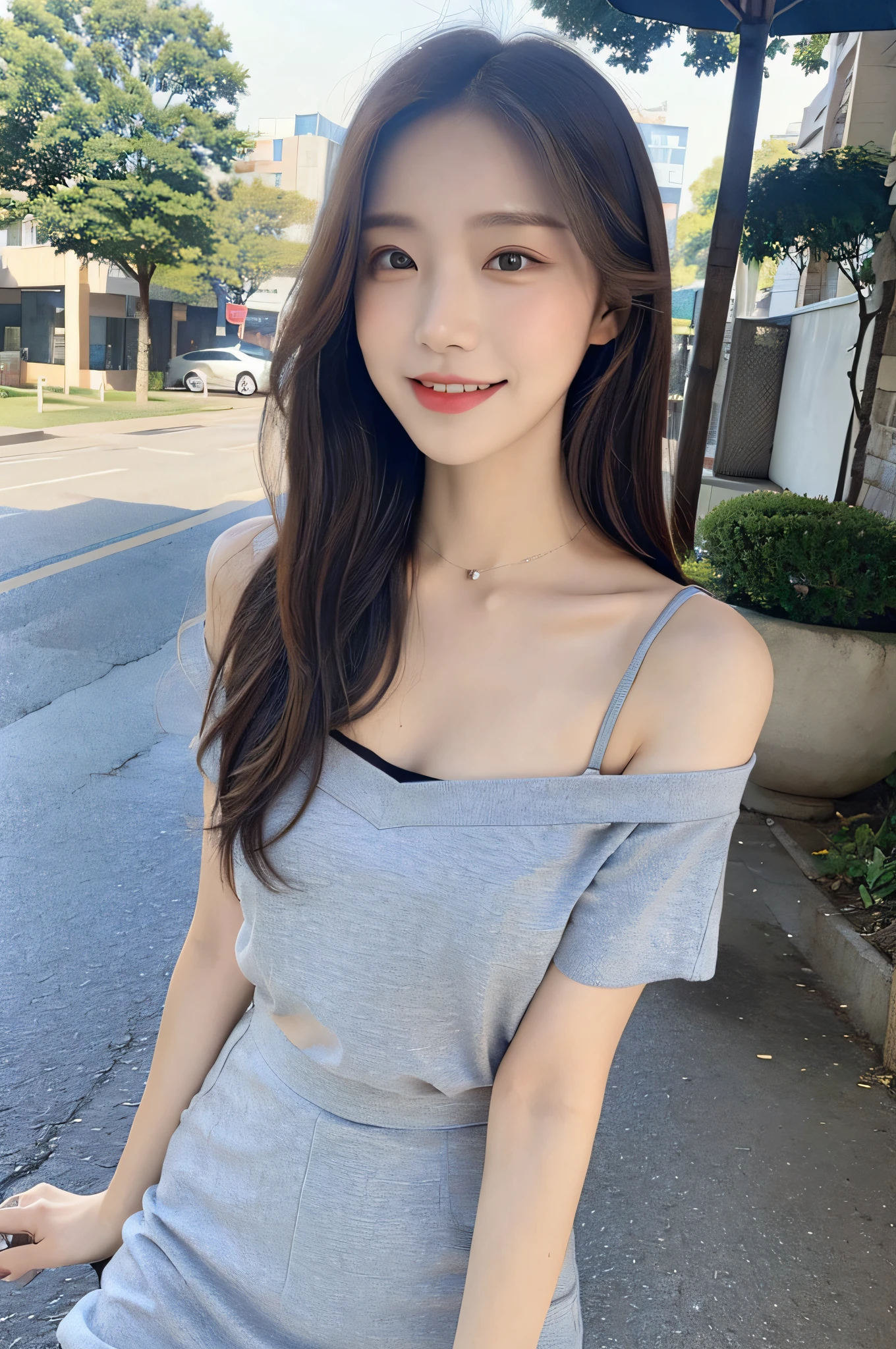 ((Best Quality, 8K, Masterpiece:1.3)), Focus: 1.2, Perfect Body Beauty: 1.4, Buttocks: 1.2, ((Hairstyle Random, Collarbone: 1.2)), (Short Skirt: 1.1) , (Rain, Street:1.3), Highly detailed face and skin texture, Fine eyes, Double eyelids, Whitened skin, Long hair, smile, Long legs: 1.5, Full body: 1.5, Best proportions of four fingers and one thumb, Smiley face, Face texture: 1.3, Sunshine, Summer, collarbone, beautiful eyes, real face, real skin, realistic face, realistic skin, detailed eyes, detailed facial features, detailed clothing features, detailed face, tight fit, dopamine dressing: 1.4, background office: 1.5