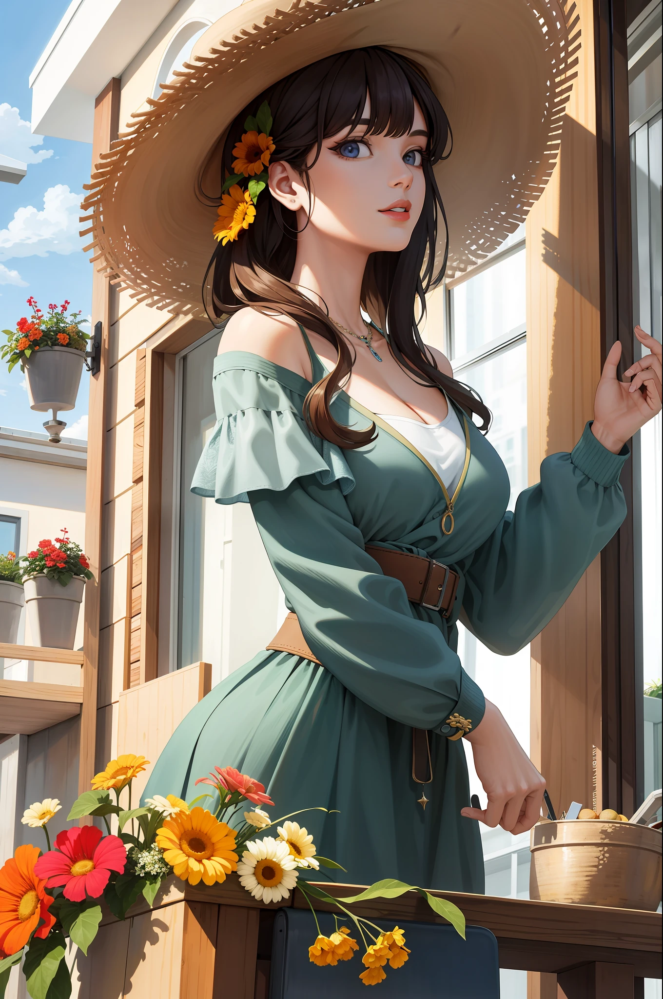 (Masterpiece, best quality, high resolution: 1.4), modern beauty
