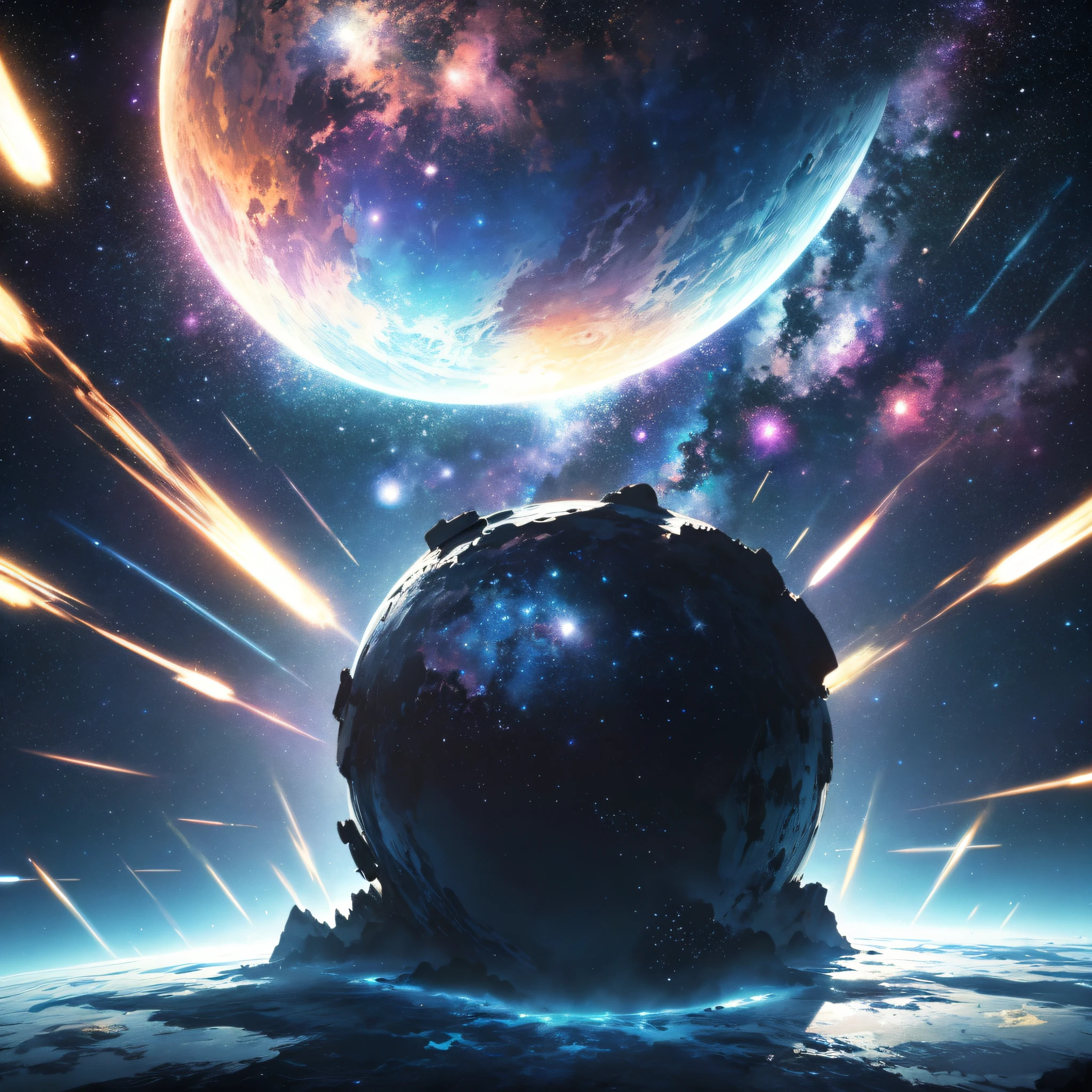 Unreal Space (background is Void 1.5) (Best Quality: 1.1) (Masterpiece: 1.3) with unparalleled masterpiece, surreal 8K, perfect artwork, super detail, best quality, masterpiece 4K wallpaper aesthetics, masterpiece, award-winning artwork, official art, cinematic lighting