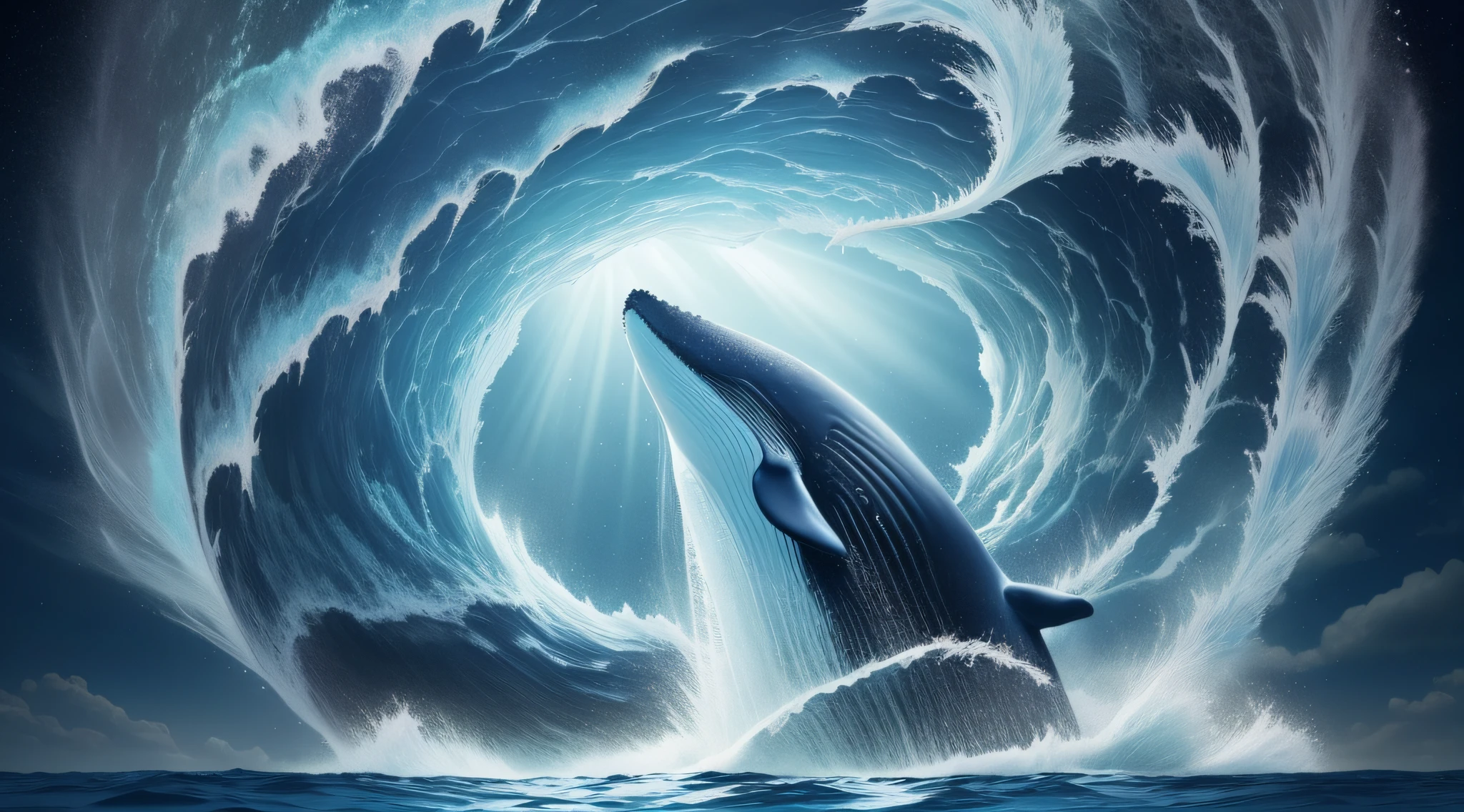 Whale falls are one of the most compelling stories of them all. It blends life and death, fall and rebirth, and writes the legend of life in a unique way. The whale fall in the deep sea is a gorgeous stage for nature. There, the whale's body turns into food and shelter, giving birth to countless life blooms. Their departure is not the end, but a new beginning. Every whale fall tells us about the greatness of life and the beauty of the cycle. It is a magnificent and magnificent symphony. It brings tenderness and hope, injecting a ray of light into the darkness of the deep sea.