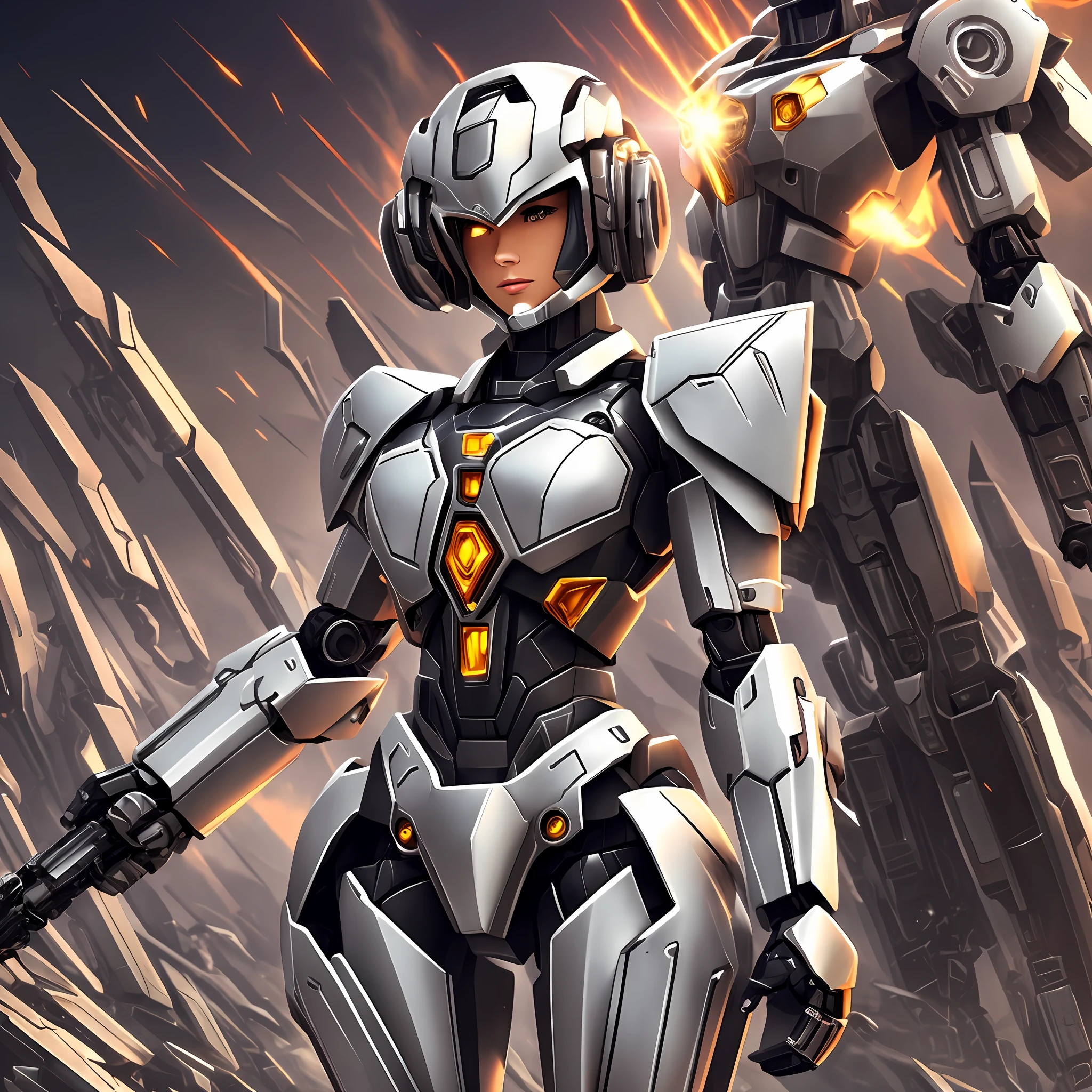 Female mecha HD cool --auto --s2