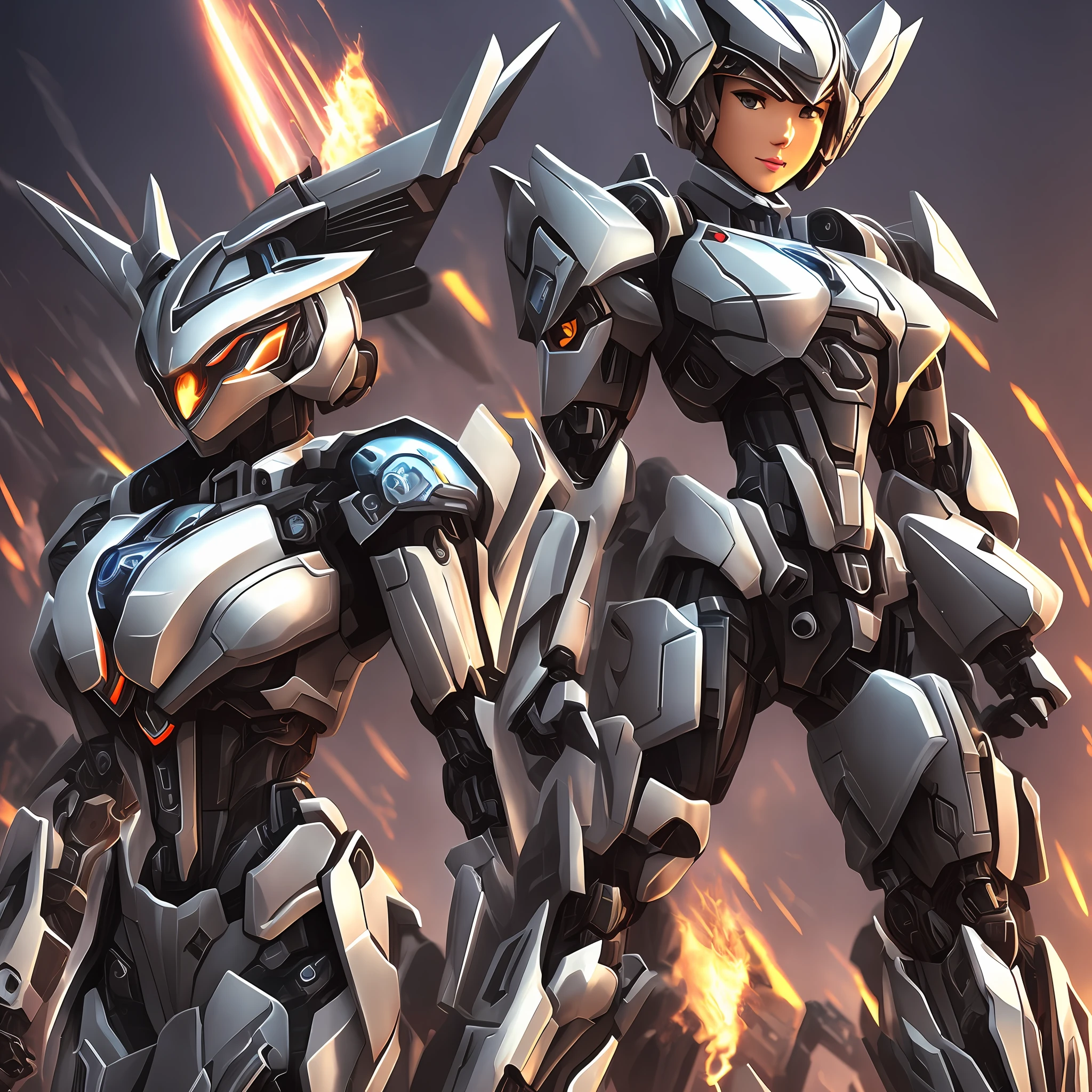 Female mecha HD cool --auto --s2