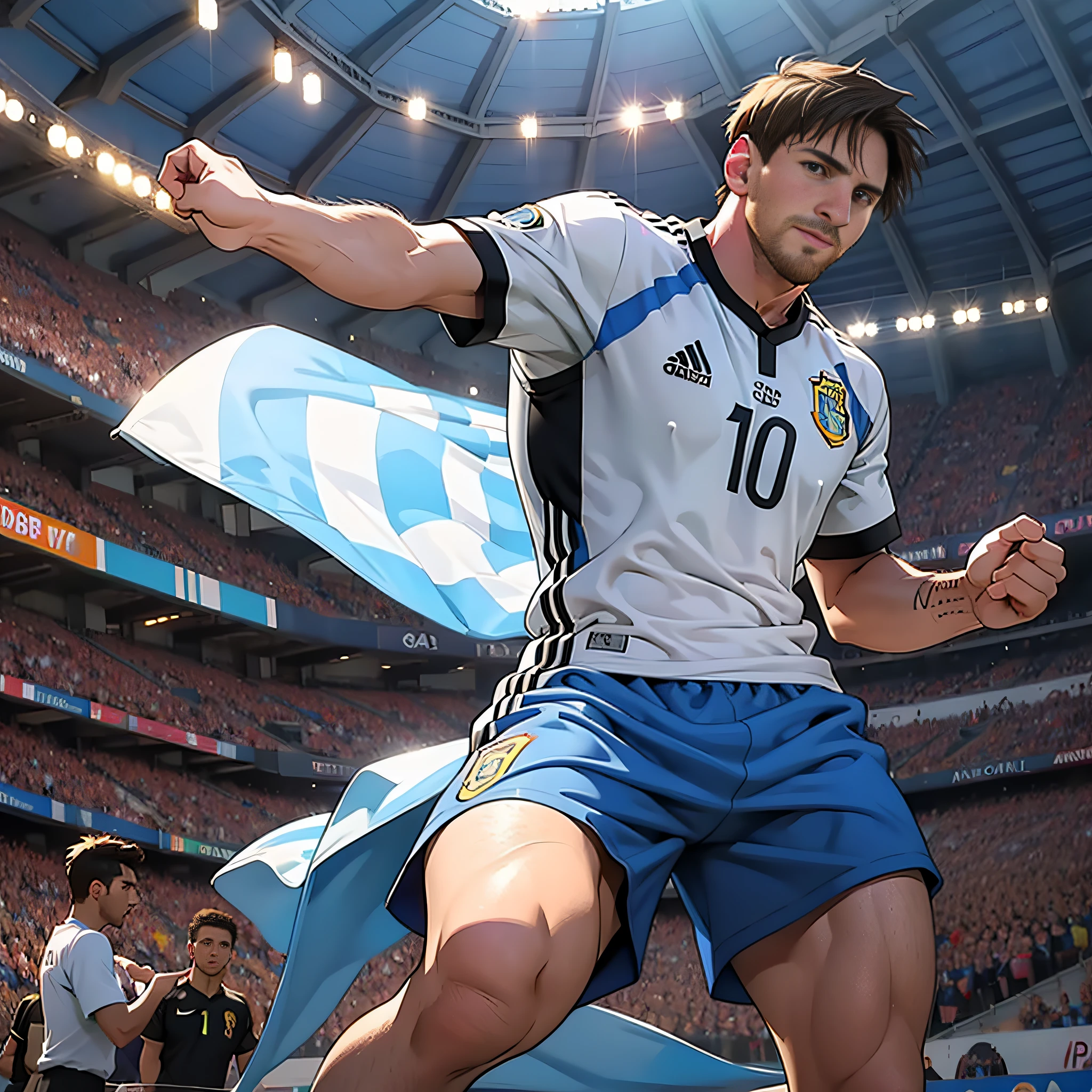 Lionel Messi, Argentina, stadium
