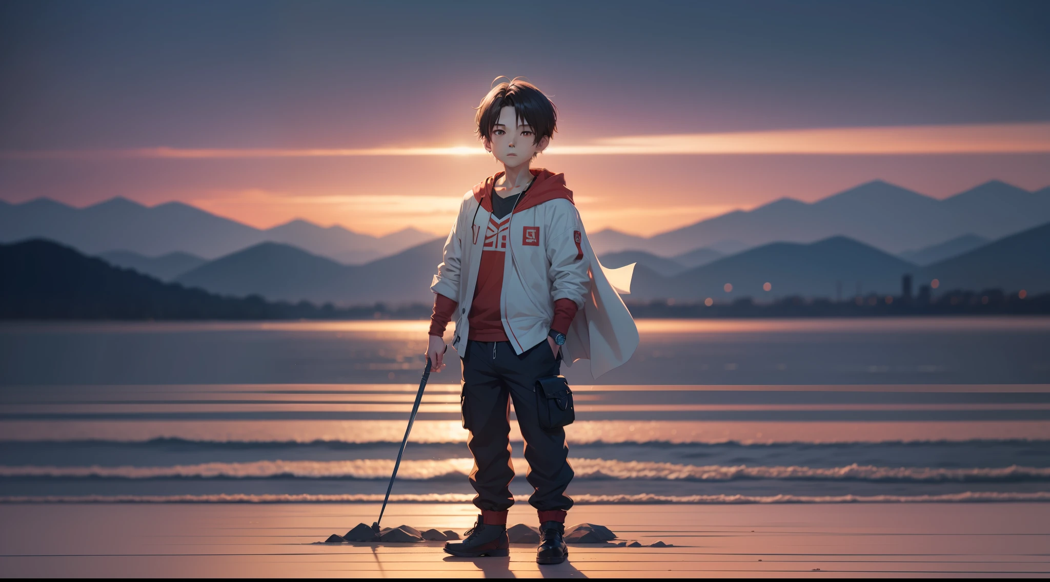 Anime, Shusen, Two-dimensional, a boy