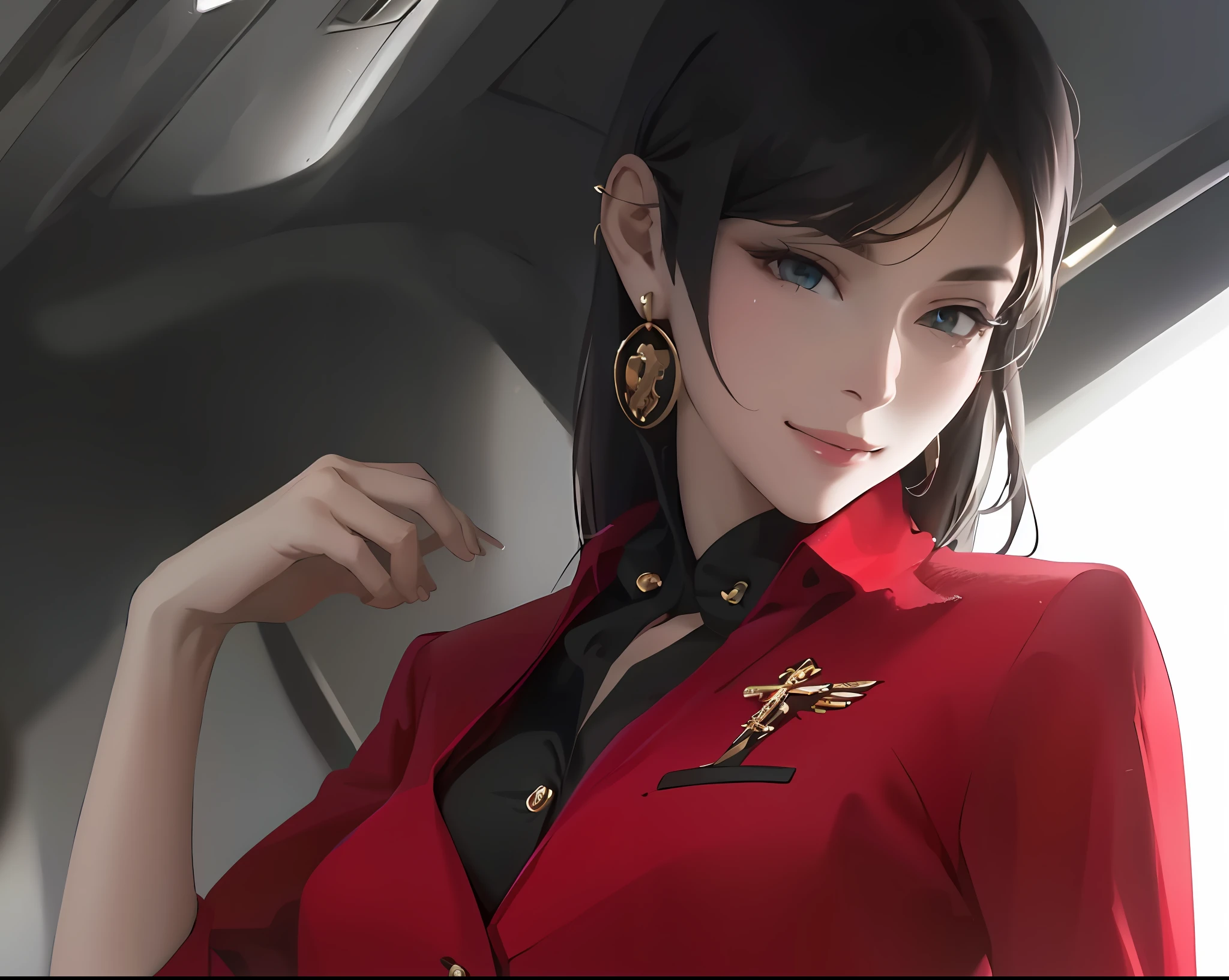 32K, (8K), 4K, high resolution, smile.