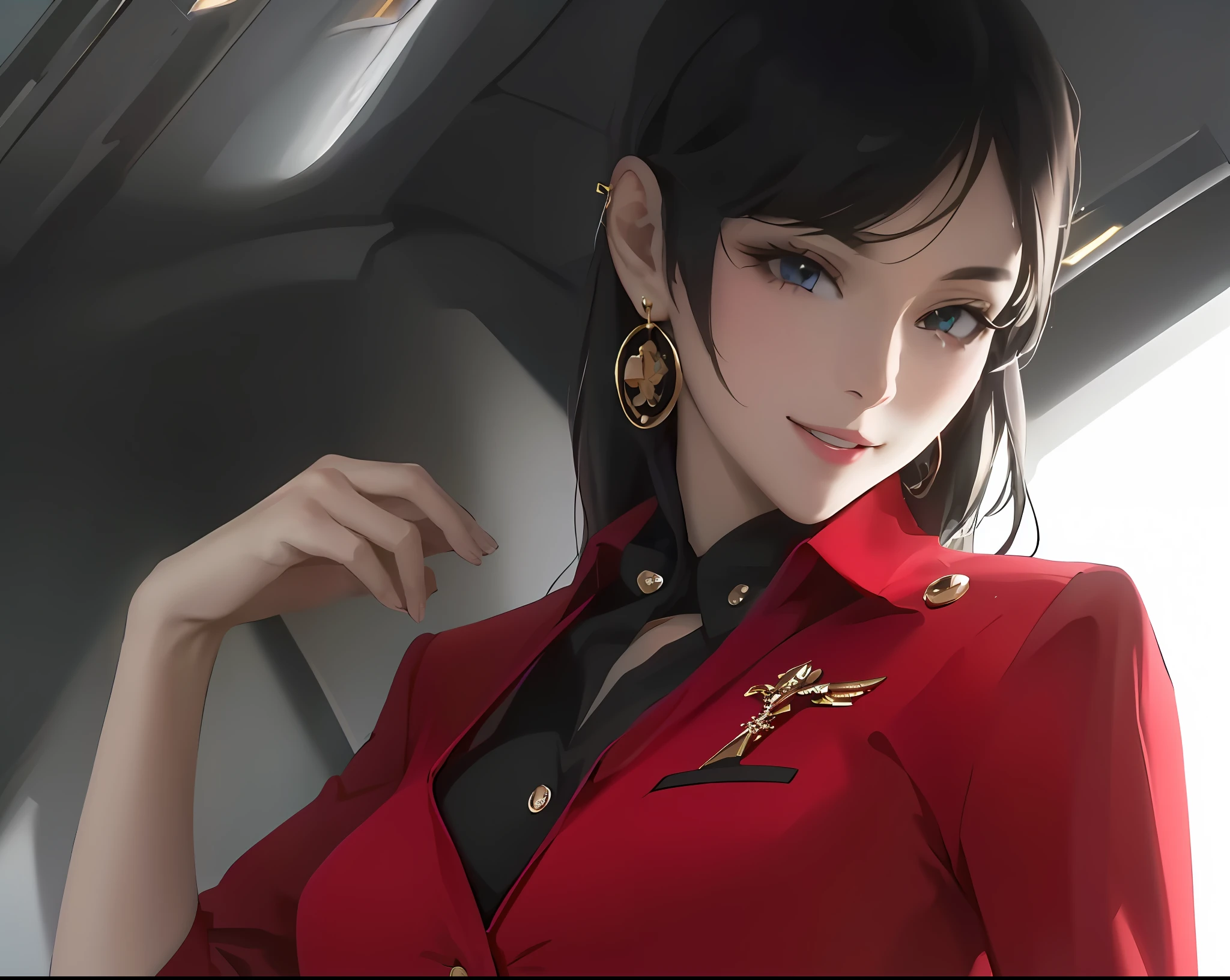 32K, (8K), 4K, high resolution, smile.