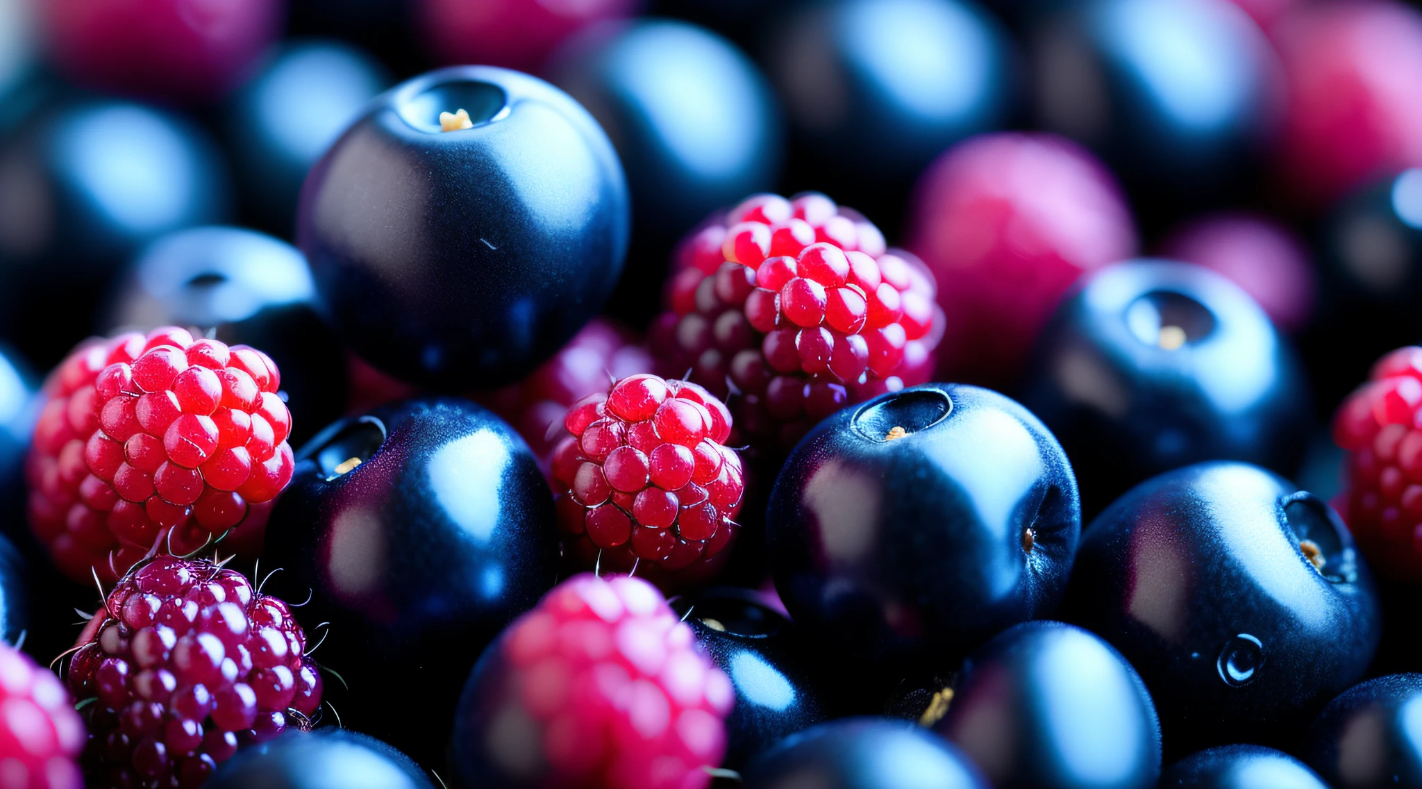 4k, Wild Berry, Close-up
