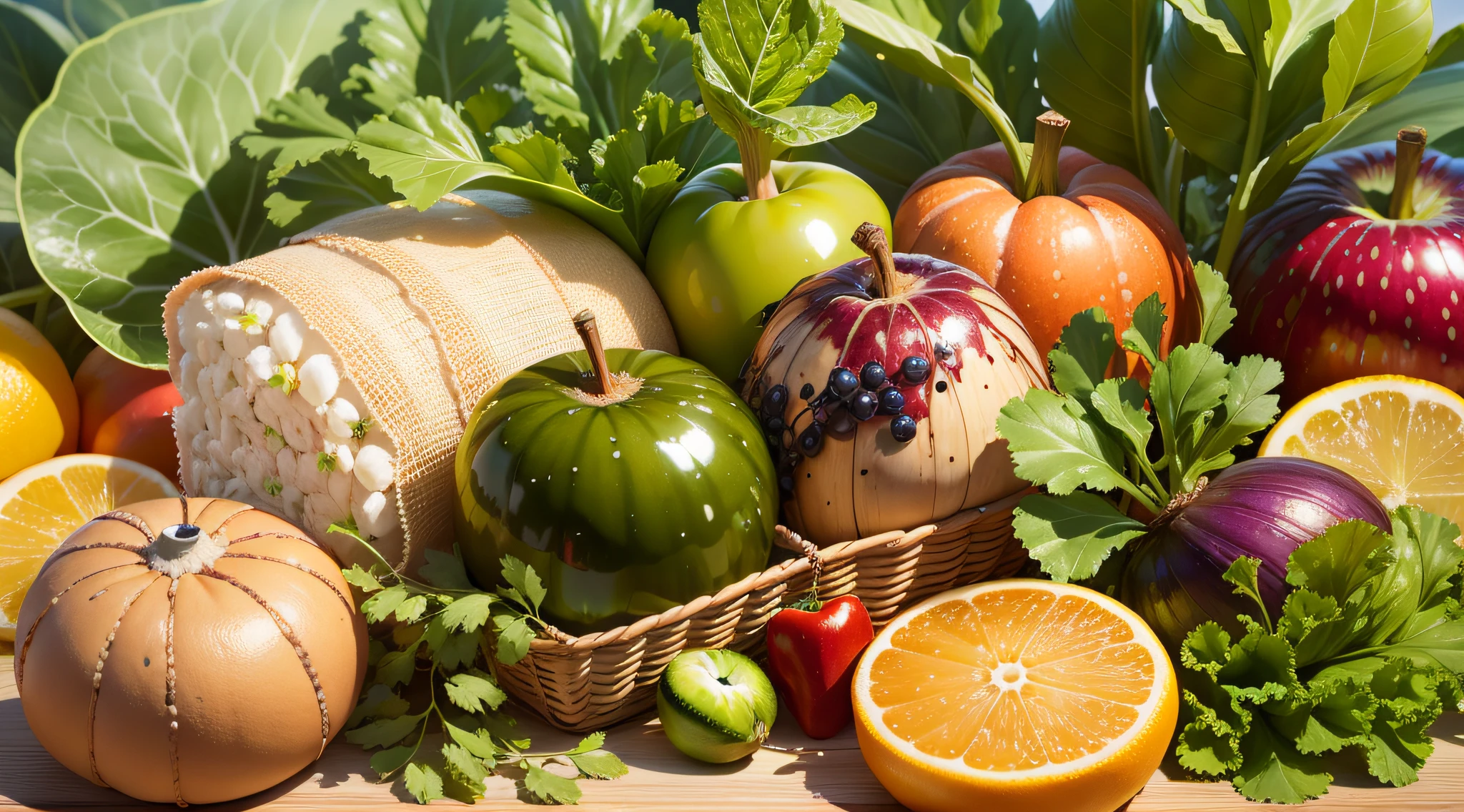 fresh and light food