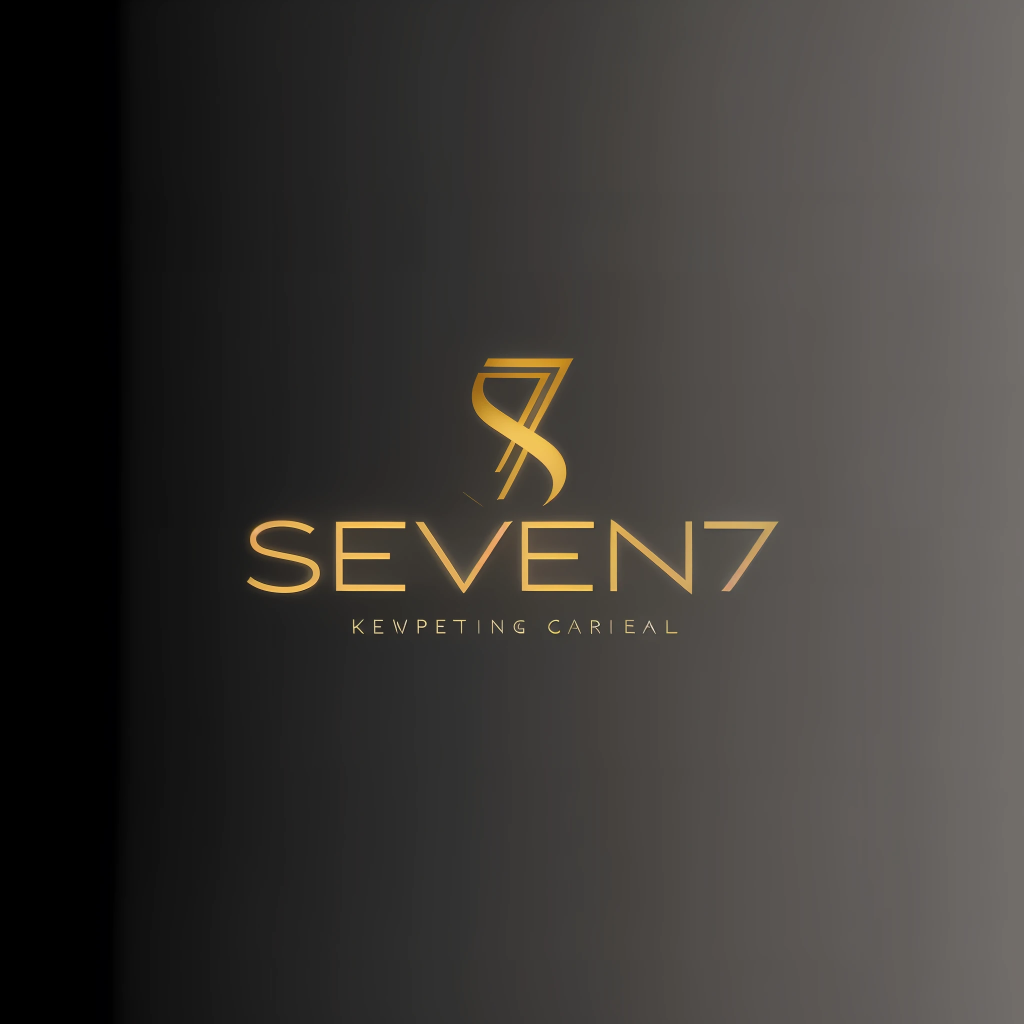 a closeup of a logo for seven seven digital marketing, seven, minimalist logo, logo concept design, business logo, 7, minimalist logo without text, logo design, corporate logo, clean logo design, logo design, header with logo, seventy, 3D logo, load screen", group of seven, simple logo, n 7, n7