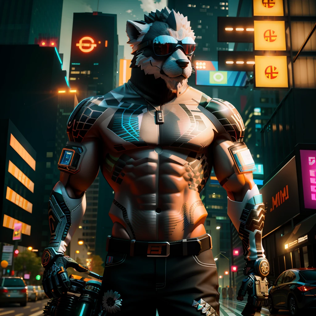Bgmi mascot 3d character