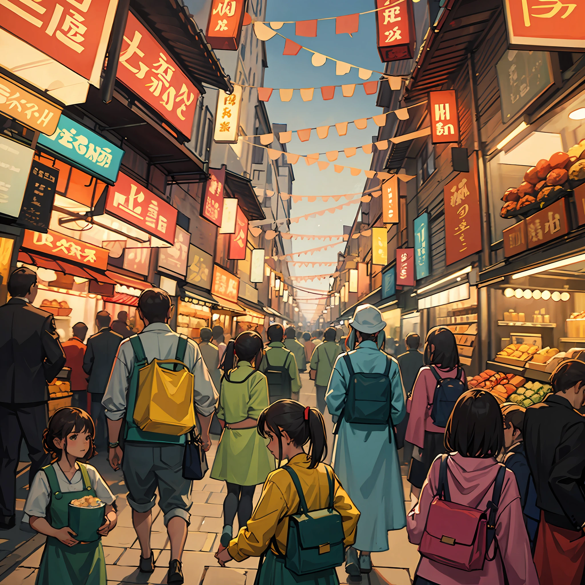 Festivals, festivities, shopping, bustling street markets