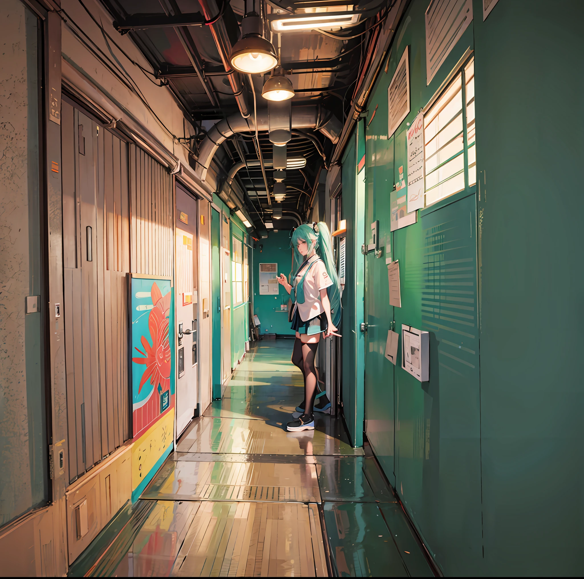 (corridor, background, extending background)