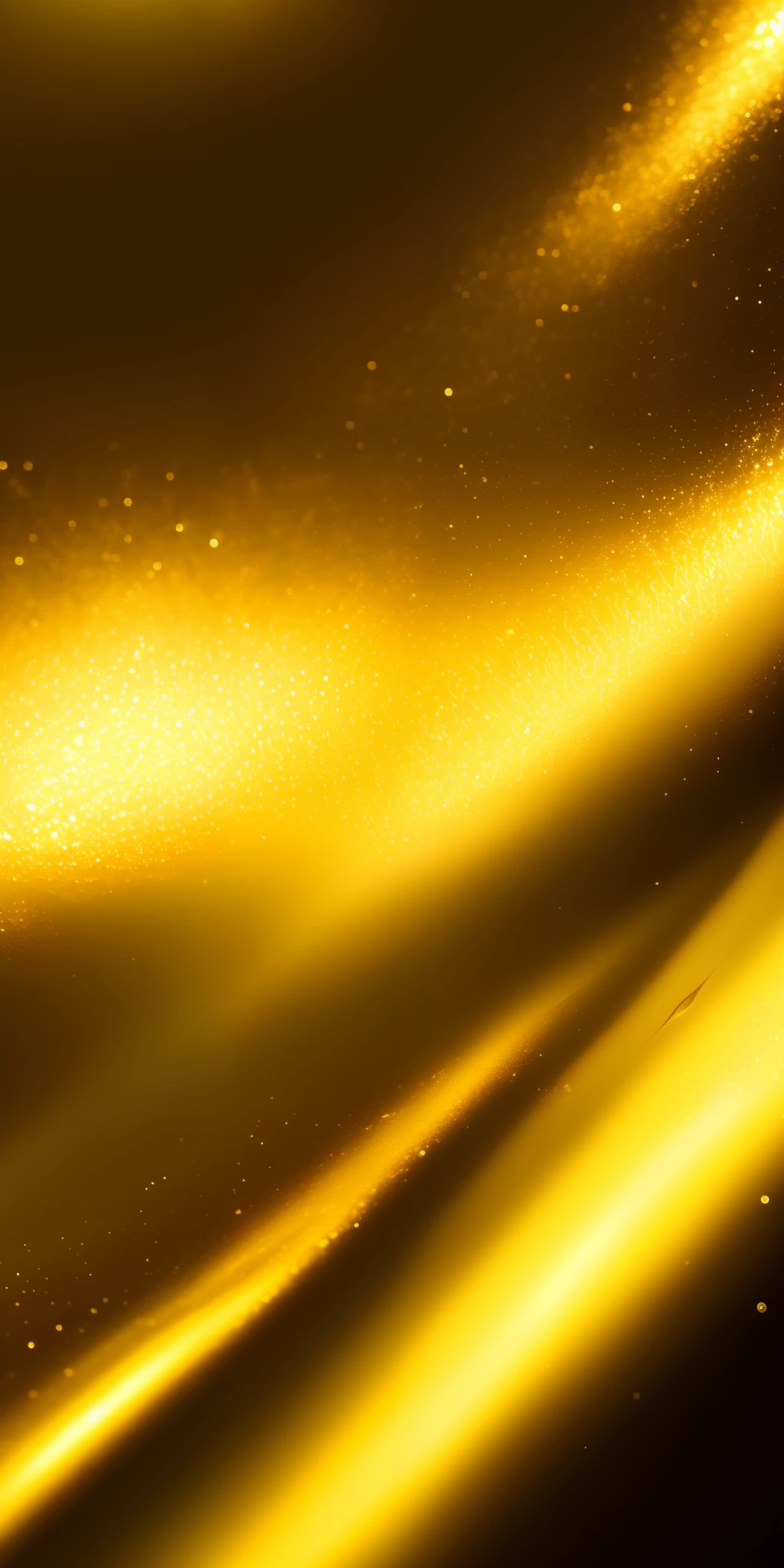 Close-up of a background of gradient metallic liquid gold colors in golden white