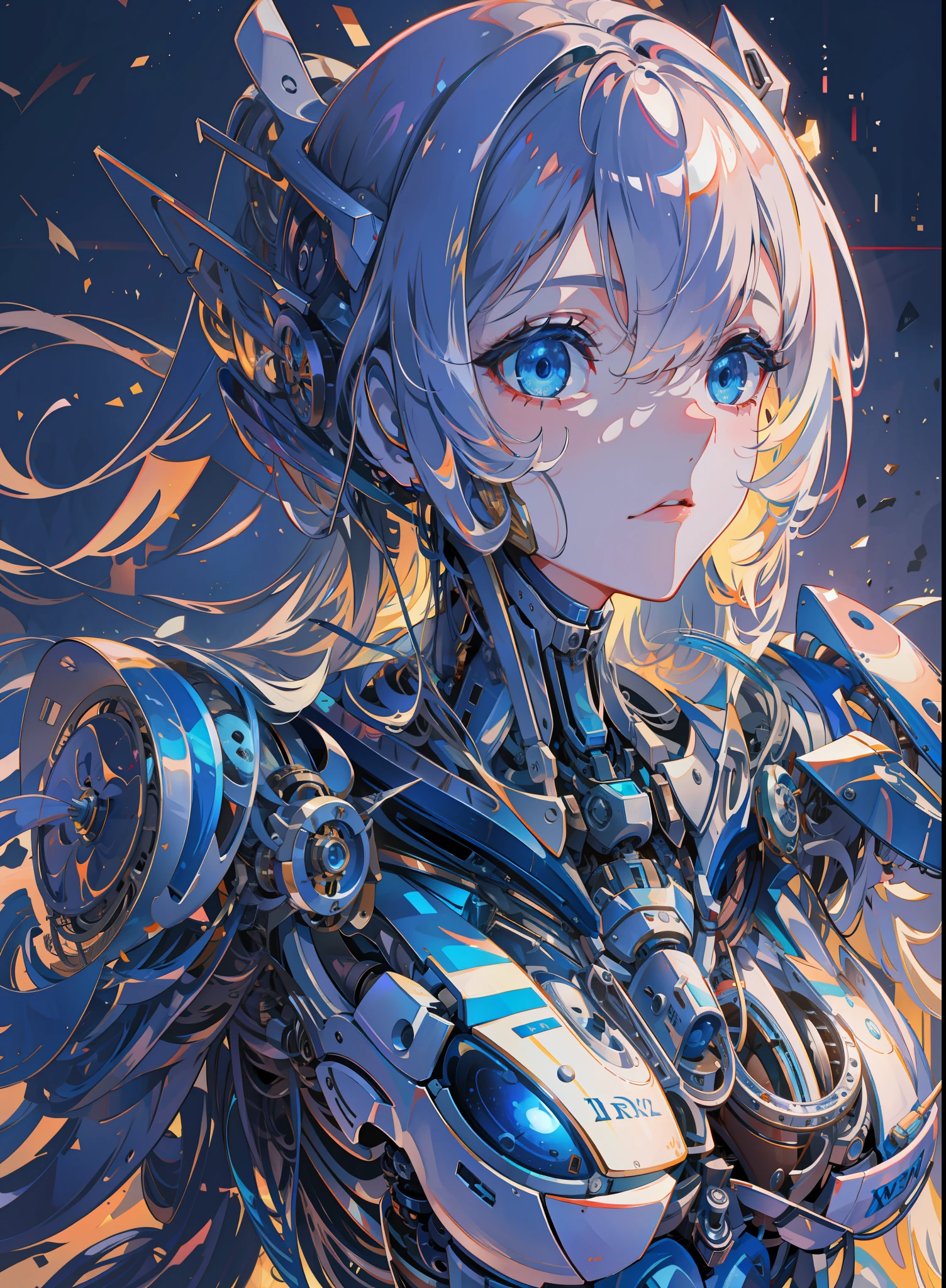 (original) , (very detailed wallpaper) , very detailed illustrations, (1 Girl) , beautiful eyes, (delicate face) , perfect detail,
((mechanical parts)), mechanical spine, mechanization, future, wide hips, laboratory, ((mecha)), stylish energy \(module\), repairing,
(best lighting) , (super complex detail) , 4K Unity, (super detailed CG: 1.2) , (8K: 1.2) , lifelike