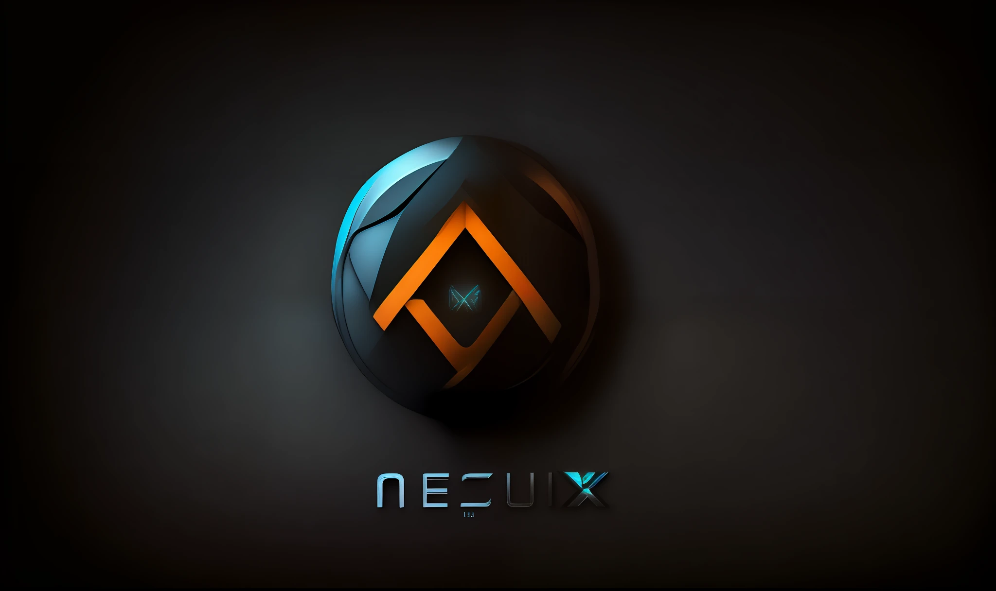 Portrait, logo, low light, moody, high quality, 8k, put the words "Nexus X" on it