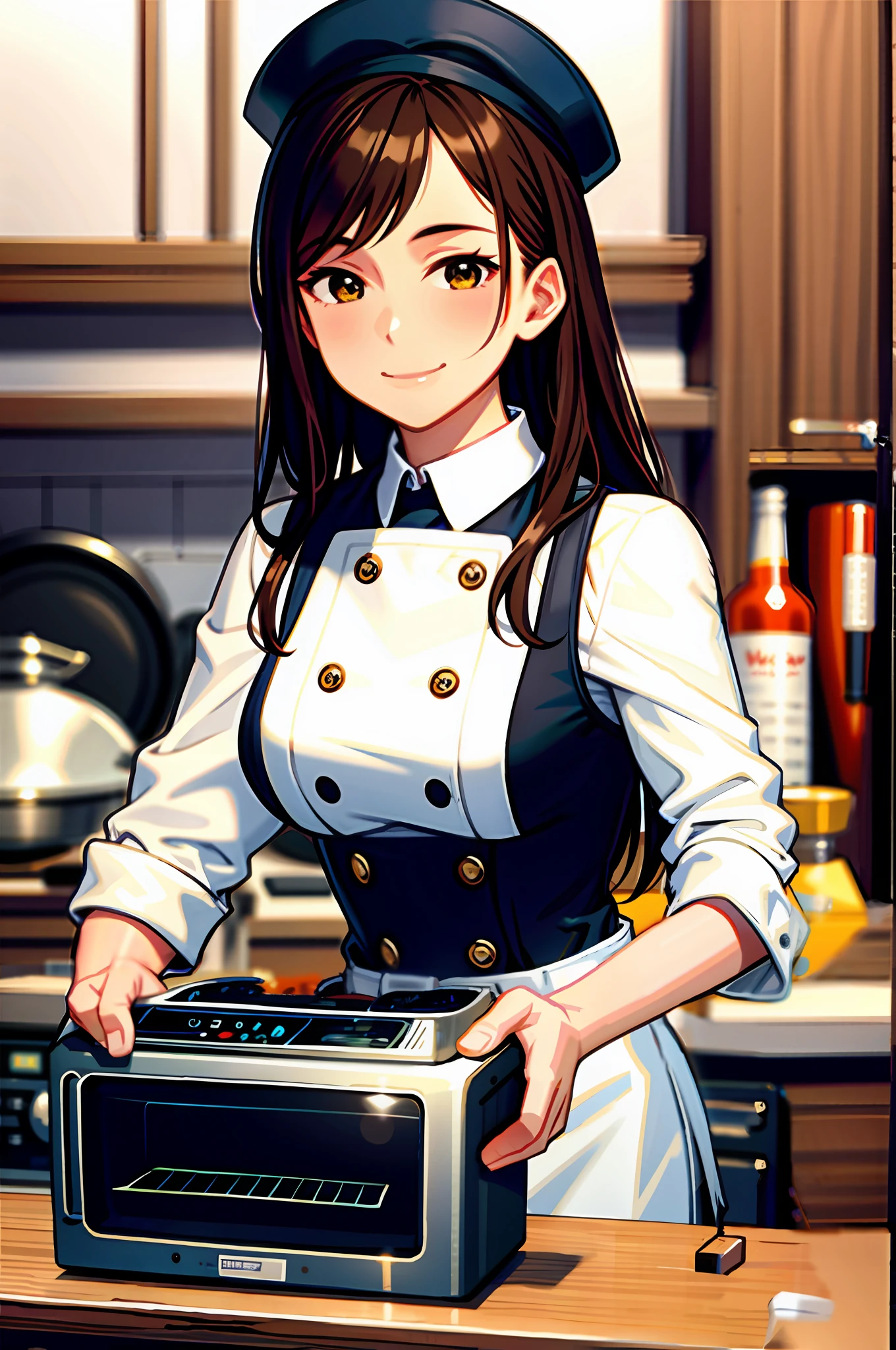 A big  oven