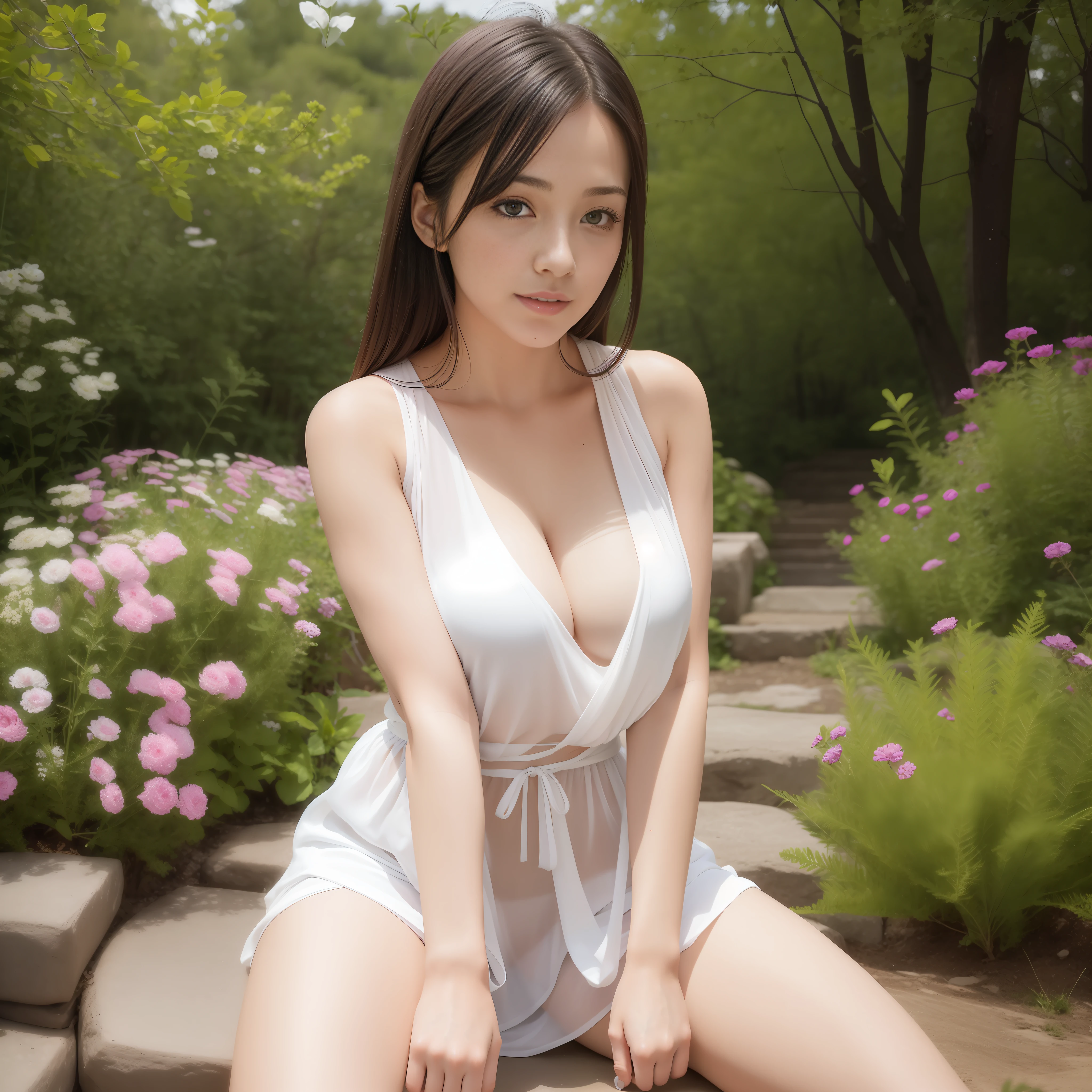 live-action, sexy, beauty, 29 years old, lightly dressed, outdoor,