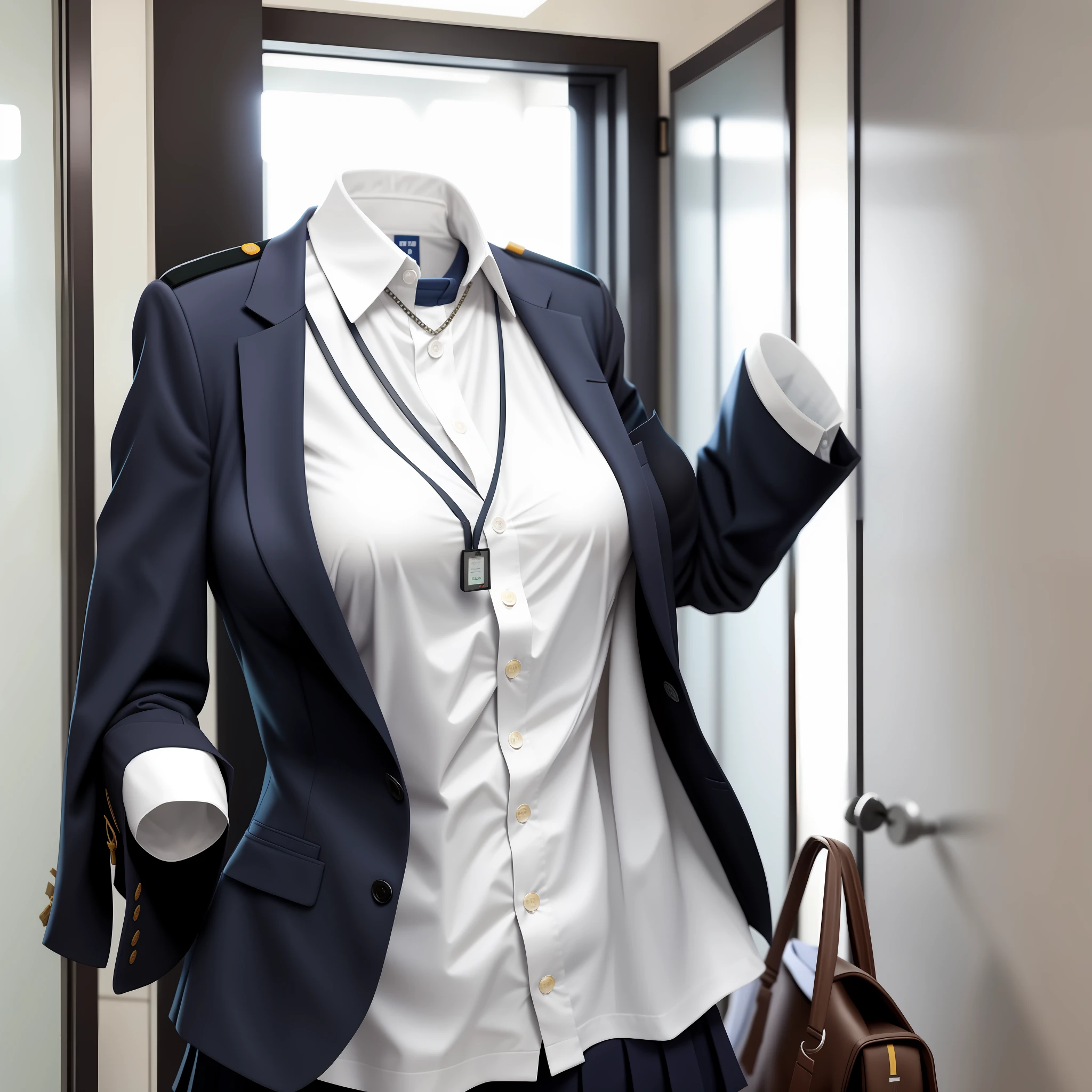 invisible girl, no humans, headless, school uniforms, (写真リアリズム:0.1), neckless, big breasts, no humans, empty, headless, headless, invisible girl, school uniform, empty clothes, invisible body, invisible head,empty clothes, clothes alive, invisible girl, school uniforms, invisible body, invisible head, no humans only clothes, clothes has big breasts, empty clothes, clothes has big breasts, invisible hand, school uniforms with cleavage