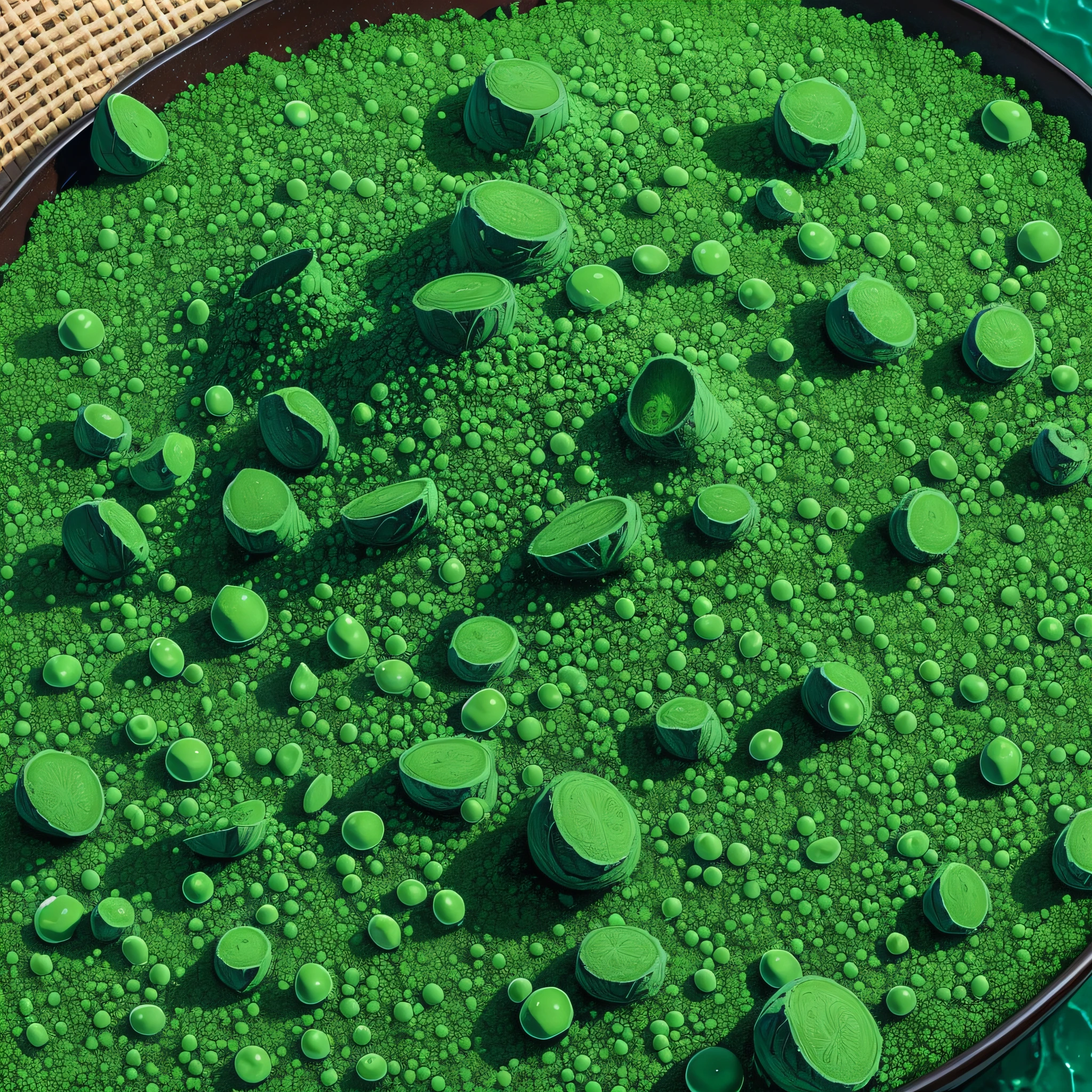 Spirulina: Azulado green (#00AB84). --auto --s2