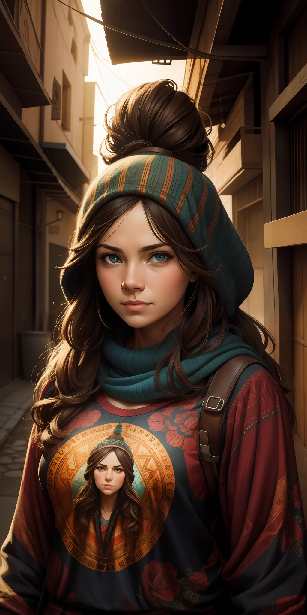 woman, DanMumford style