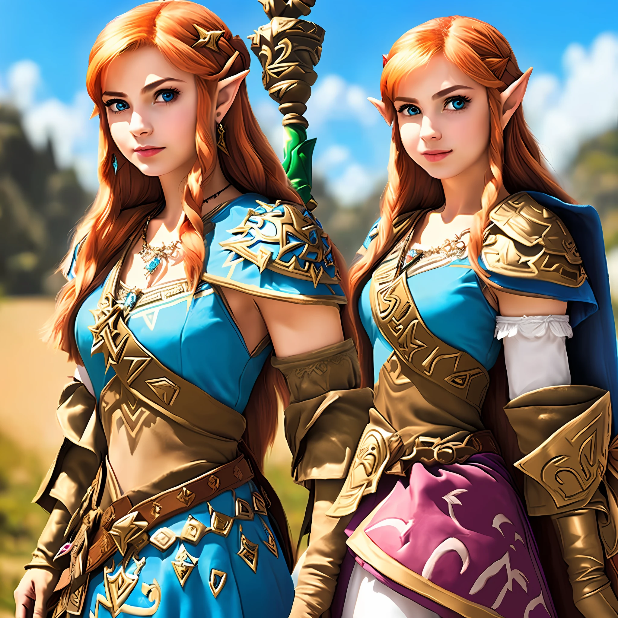 Carly rae Jepsen como a princesa Zelda