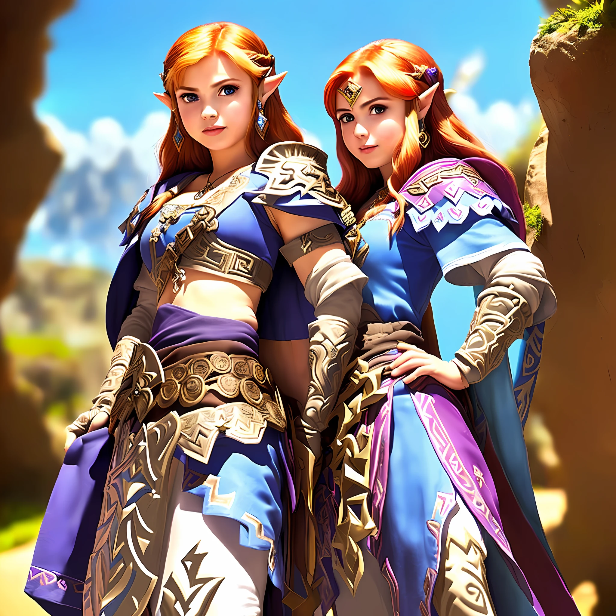 Carly rae Jepsen como a princesa Zelda