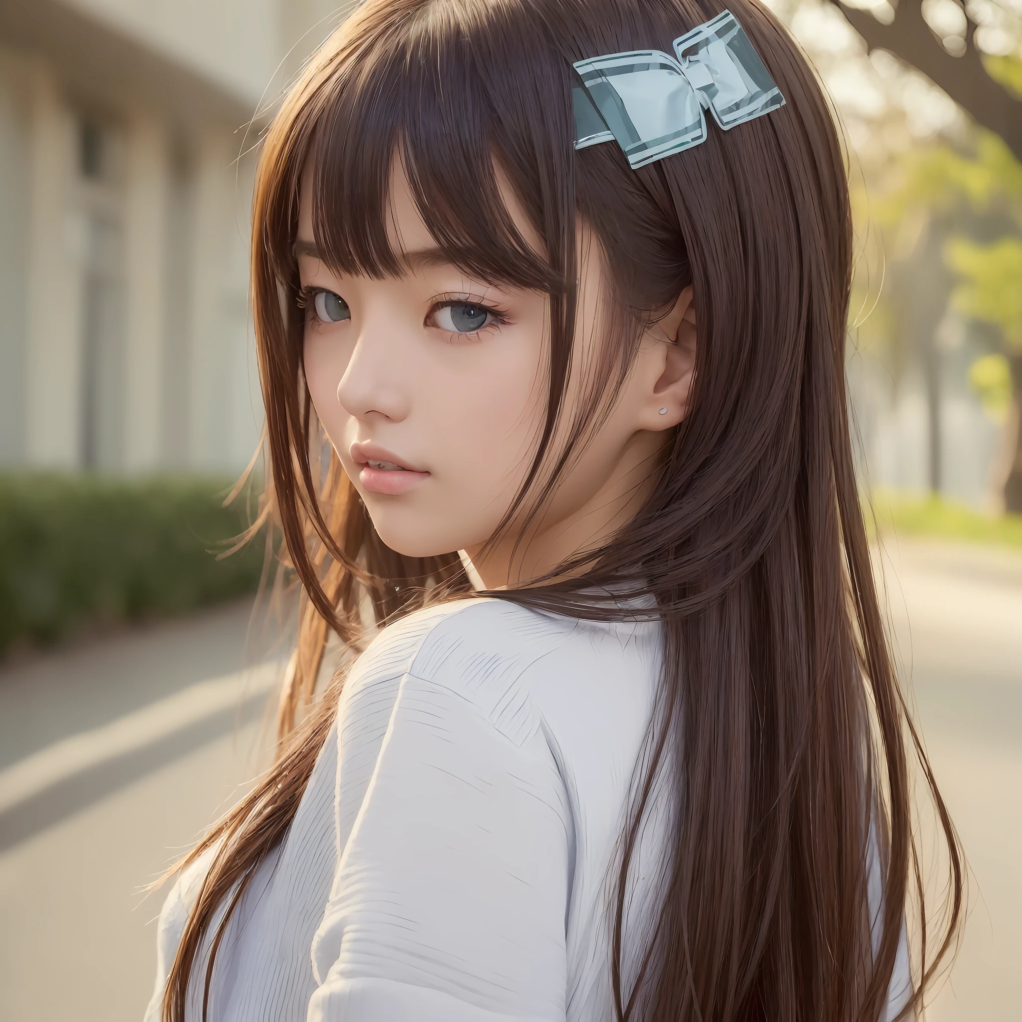 ((Best quality, 8k, Masterpiece :1.3)), 1girl, Pretty woman,Similar to Asuka Saito,slender,long hairstyles, --auto --s2