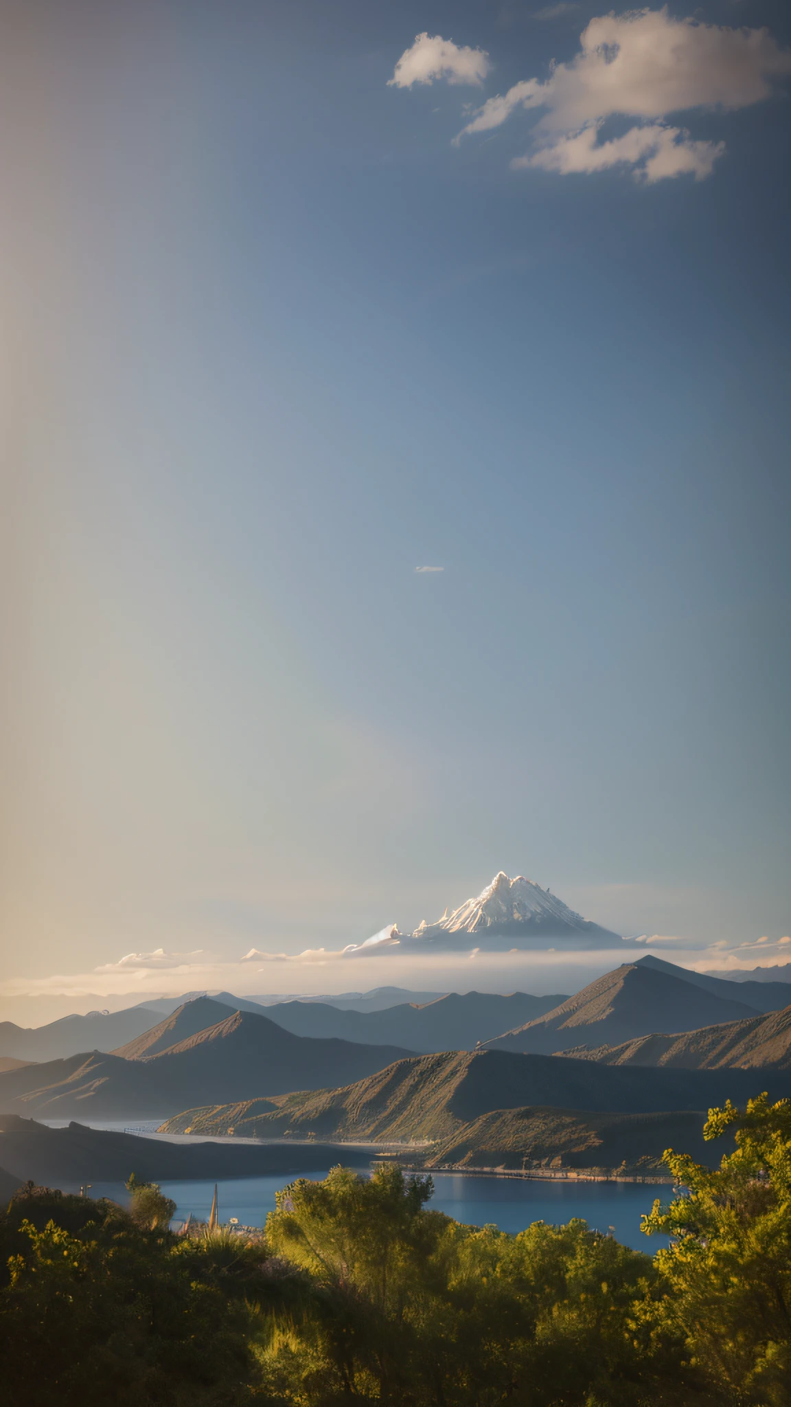 Tyndall effect, blue sky, day, nature, view, natural light, great view, sunlight, realistic, reality, light, chiaroscuro, masterpiece, 16k, 8k --auto --s2