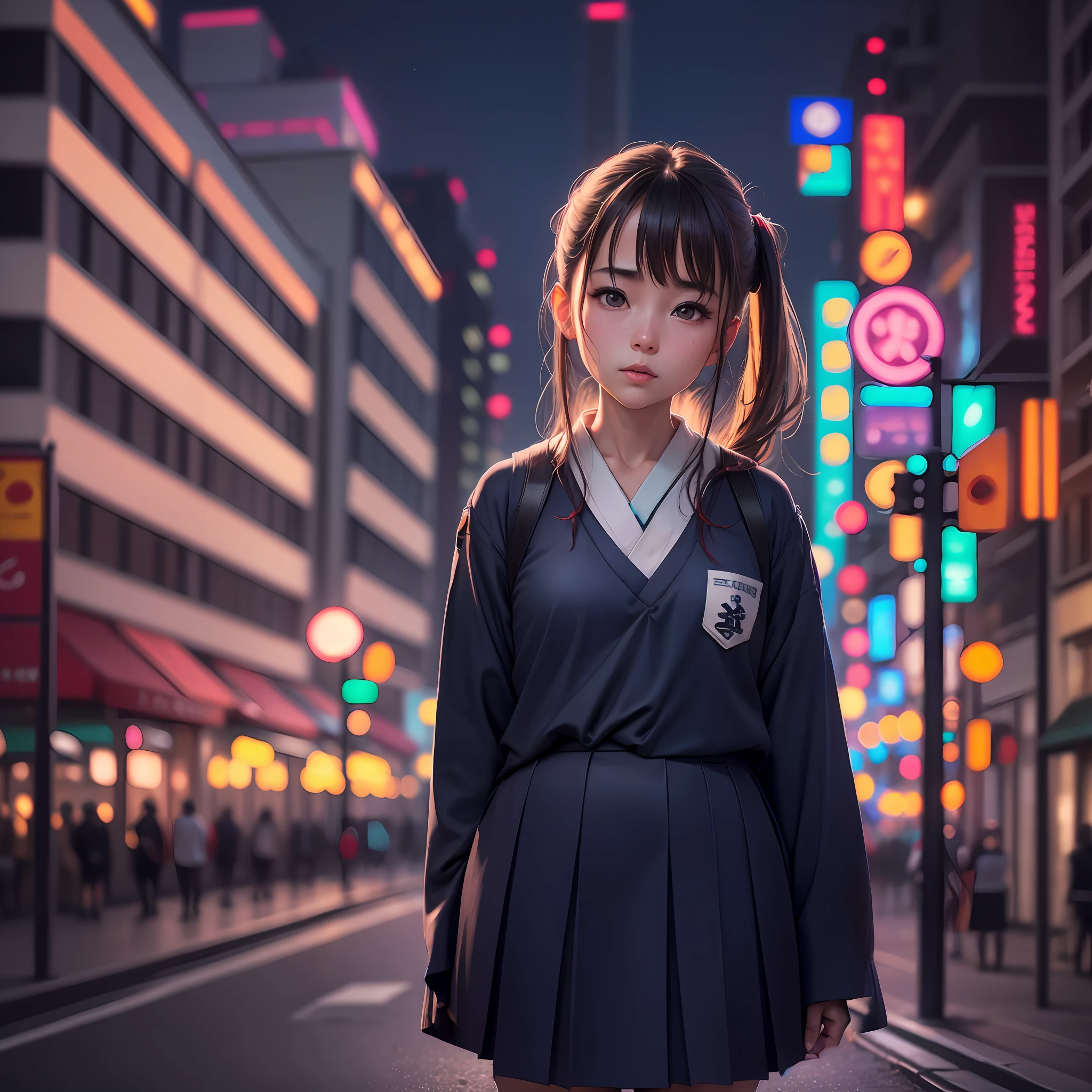 Japanese school uniform, 8k