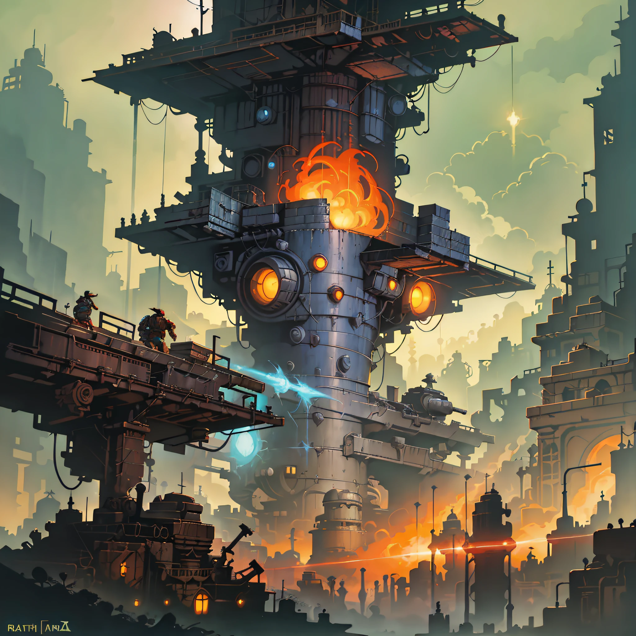 Ian McQue, Frank Frazetta style Medium Shot of (Wraith:1.3) of Electricity, Jungle Canopy, Cosmic, Harmonious, masterpiece, trending on artstation --auto --s2