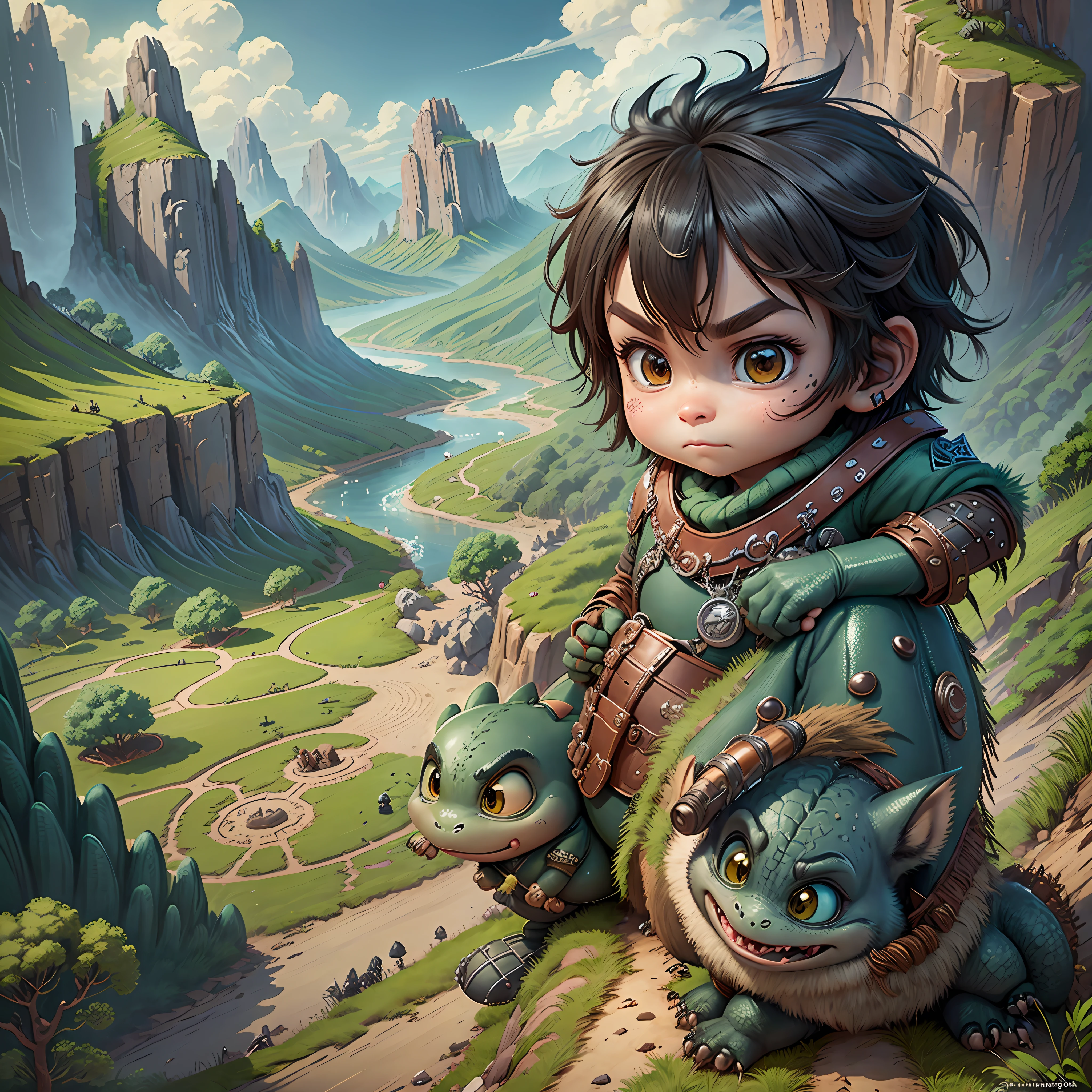 How to train your dragon 2D cute --auto --s2