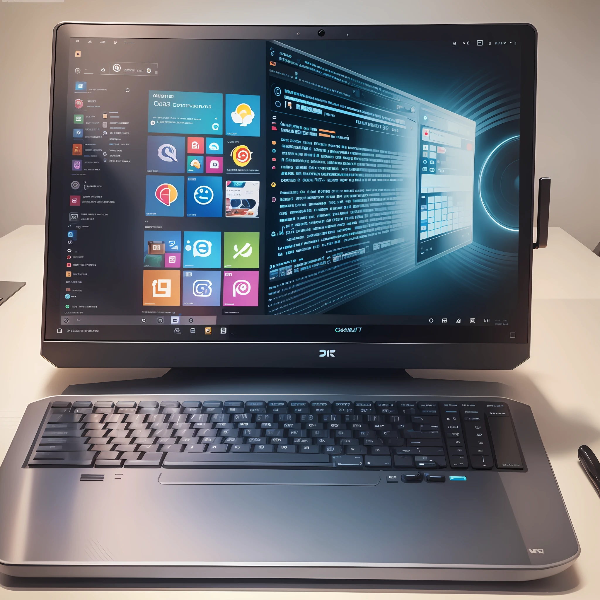 Computer, technology style