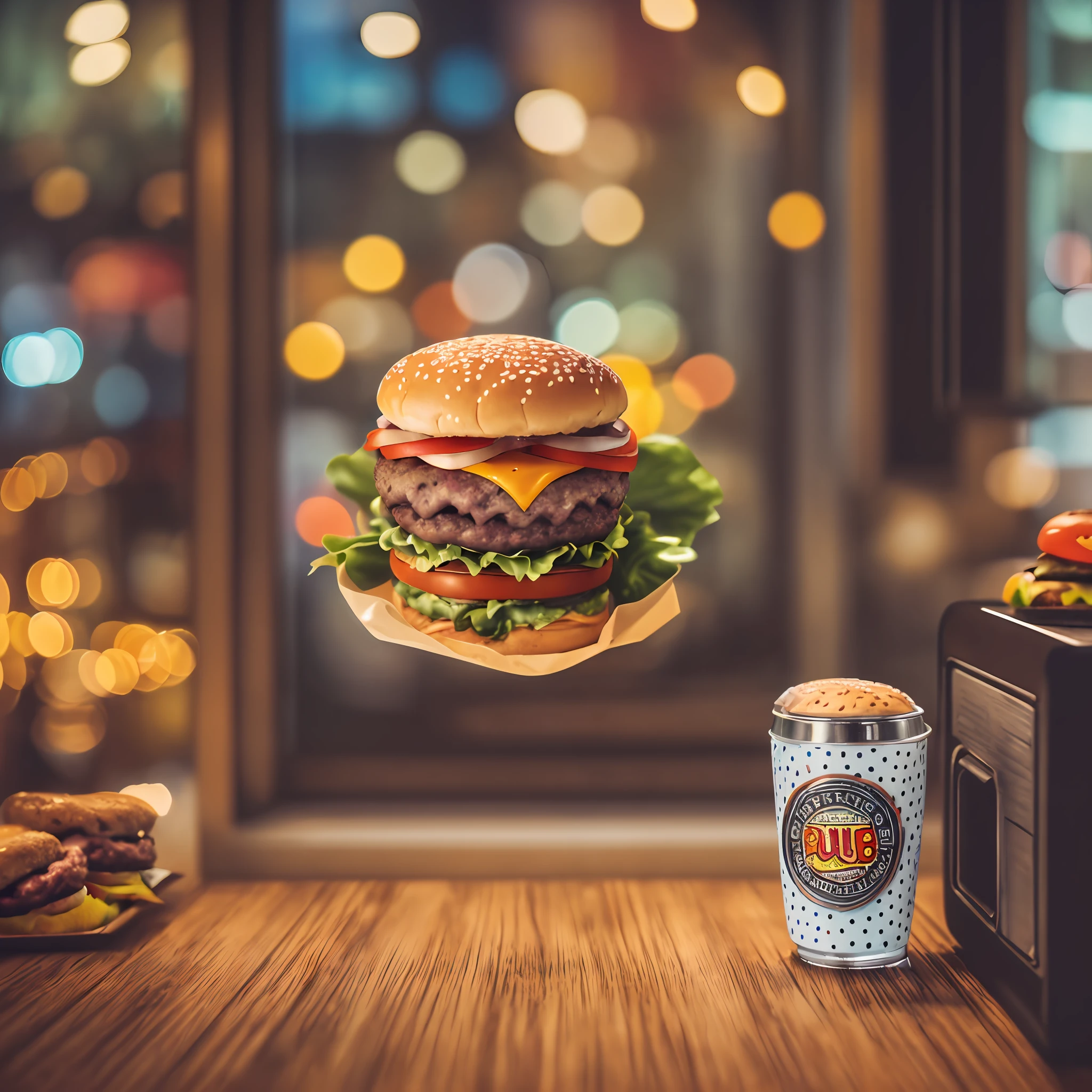 ((masterpiece)), best quality, real, photoshoot, realistic, perspective, luminescent, bright colors, illusion, atmospheric scene, masterpiece, best quality, (Dot Art in the style Meat Griffiths of (cute burger:1.3) with Pocket Watch of Crystal, Fire Mountain, Abstract, Organic, masterpiece, trending on artstation, Low Contrast), realistic photo, breathtaking, sharp lens, professional photographie, 70mm lense, good quality, Unreal Engine 5, wallpaper, Colerful, art, (HDR:1.5), hyperdetailed, (ArtStation:1.5), cinematic, warm lights, cheerful light, rich color, (background inside clear, private study: 1.3) , POV, nikon d850, film photo bank, kodak portra 400, camera f1.6 lens, rich colors, hyper realistic, realistic texture, (cheerful lighting), cinestill 800 --auto --s2