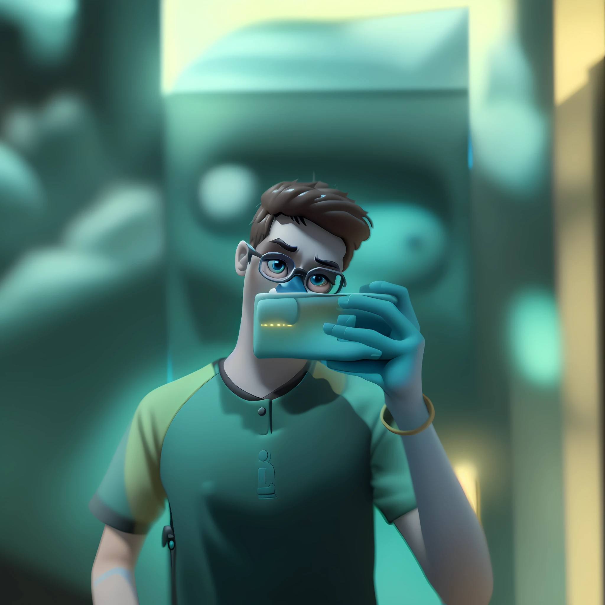 ,(pixar style) (masterpiece:1.2) (bokeh) (best quality) (detailed skin) (detailed texture) (8k) (claymation) (cinematic lighting) (sharp focus