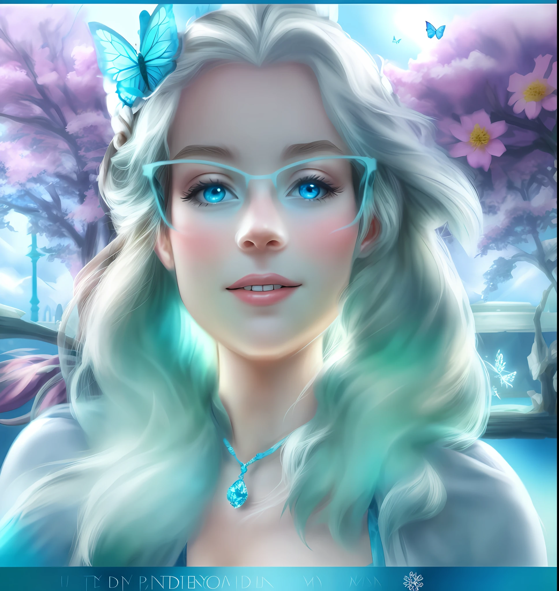 Disney Princess,Flowers,Butterflies, Enchanted Castle, Frozen