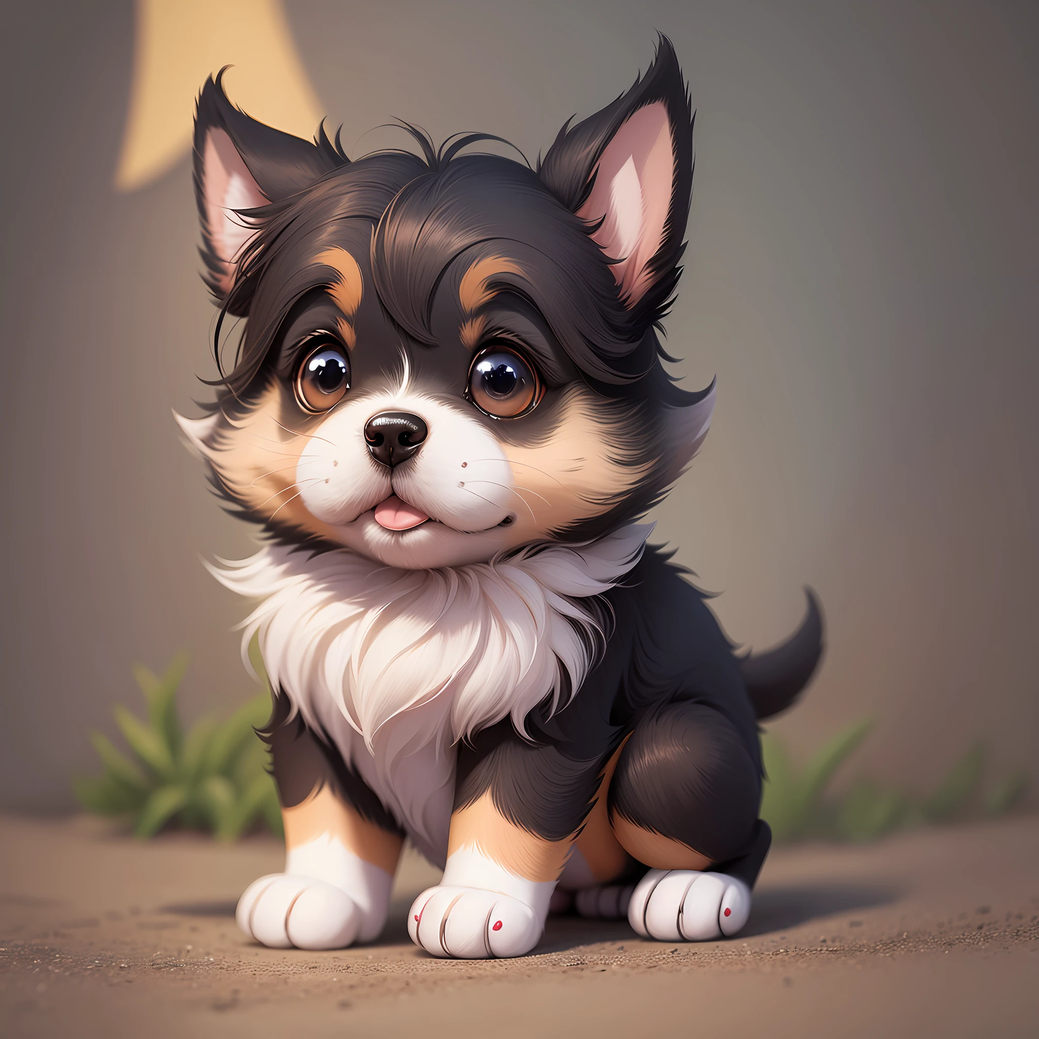 Cartoon cute puppy --auto --s2