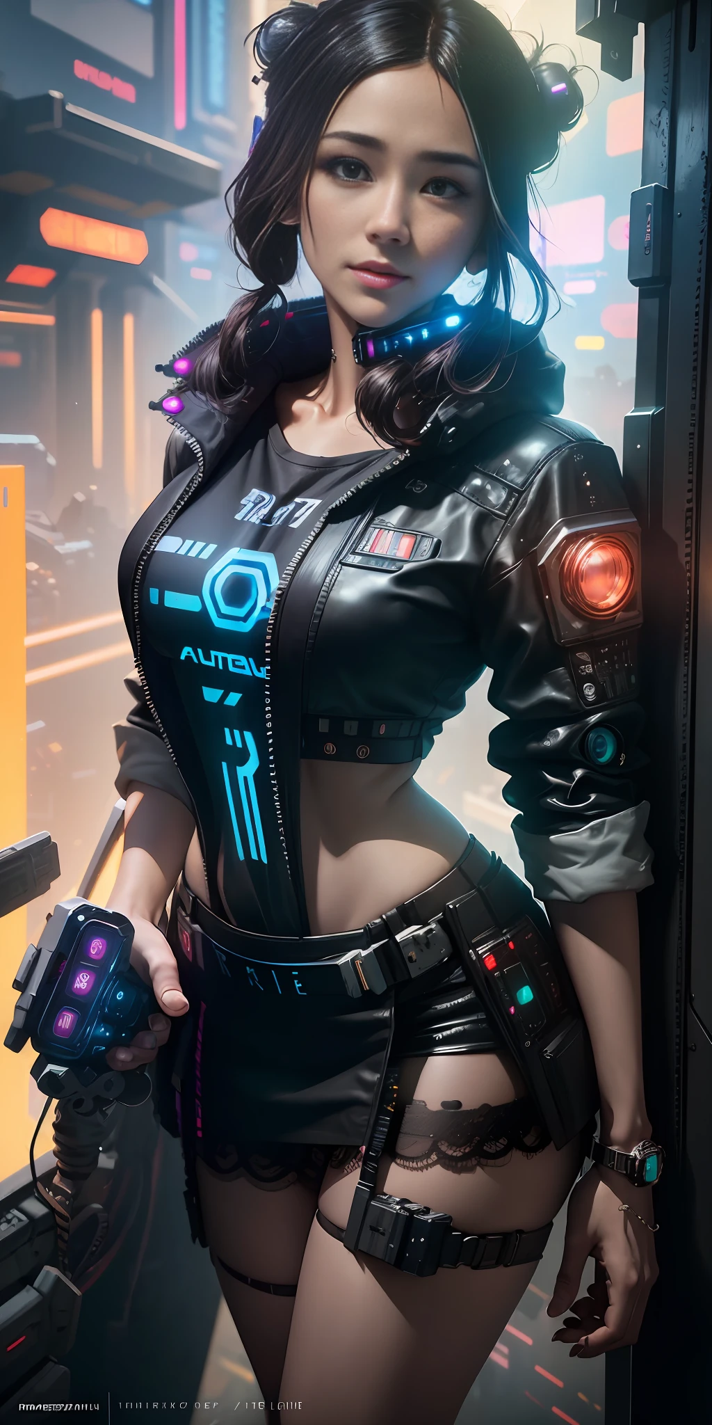 ((Best Quality)), ((Masterpiece)), (Very Detailed:1.3), 3D, Beautiful, (Cyberpunk:1.6), In Space, Nebula, (holding_weapon:1.3), Laser, (1 Mech:1.3), Sexy Body, Smile at Viewer, Glow Eyes, Full Body, (Flying, Diving, Dynamic, Motion Blur: 1.4), (Giant Mech Wings: 1.6), Head Up, glowing_eyes, Mecha, Panorama, The background is Earth, Nebula, Space, Particle, Reality, HDR (High Dynamic Range), Ray Tracing, NVIDIA RTX, Super Resolution, Unreal 5, Subsurface Scattering, PBR Texture, Post Processing, Anisotropic Filtering, Depth of Field, Maximum Sharpness and Sharpness, Multilayer Textures, Albedo and Highlight Maps, Surface Shading, Accurate Simulation of Light-Material Interactions, Perfect Proportions, Octane Rendering, Twotone Illumination, Large Aperture, Low ISO, White Balance, Rule of Thirds, 8K RAW, High efficiency sub-pixel, subpixel volume product, (best quality), (Japanese: 0.5), (Korean: 0.8), (Liu Yifei: 1.5) long hair, (: 1.2), (lower chest: 1.5), (white transparent lace mini skirt: 1.5)
