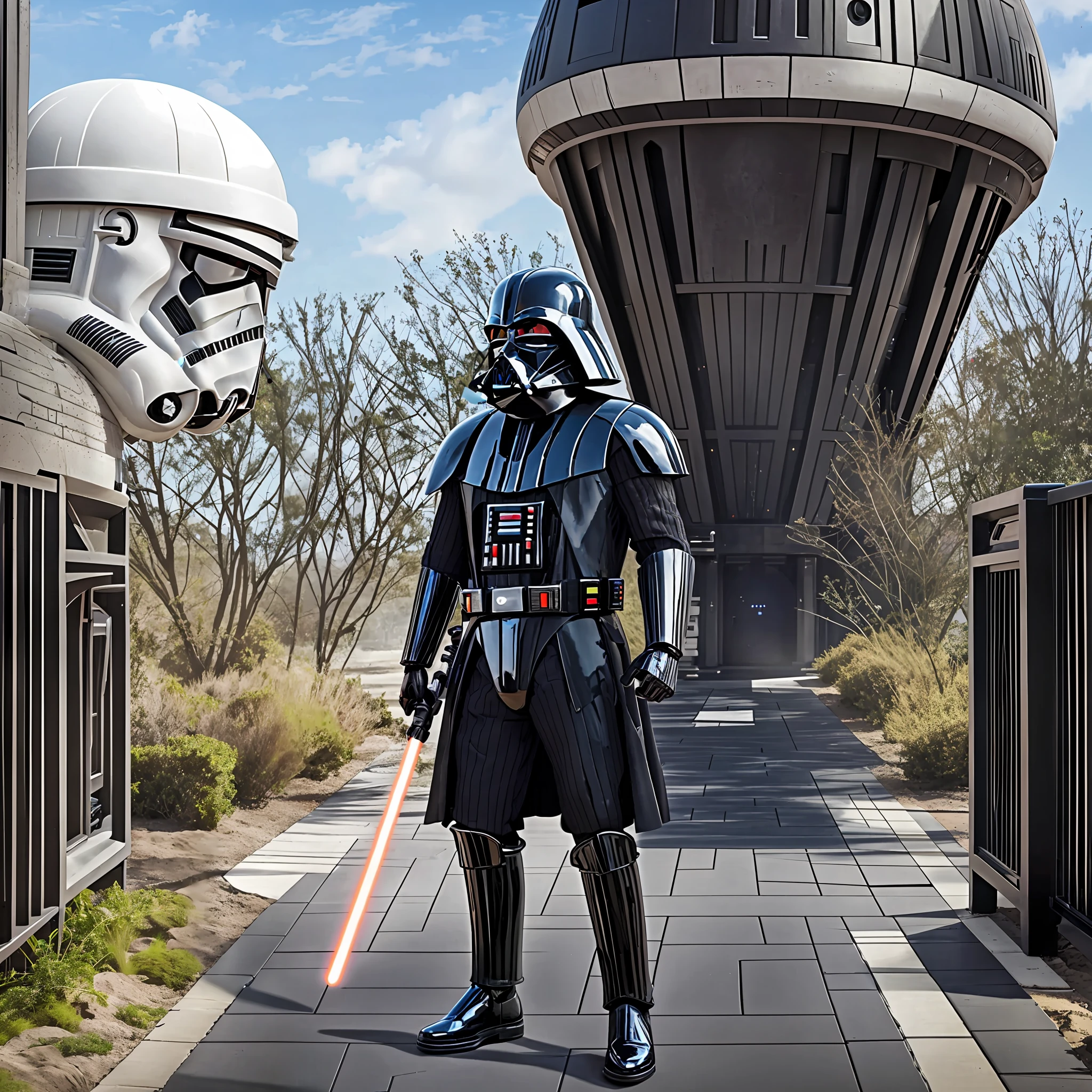 Darth vader and Stormtrooper --auto --s2