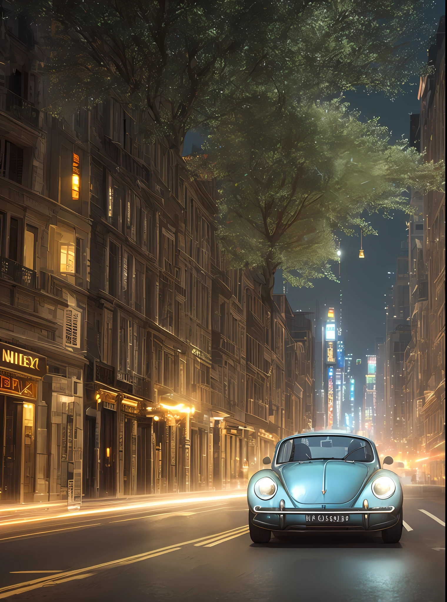 Beetle,8k, high definition, hyper-realistic, + cinematic plane + dynamic composition, incredibly detailed, sharpness, detail details + night with light + perfectionism + award-winning realism ((ambient lighting))
