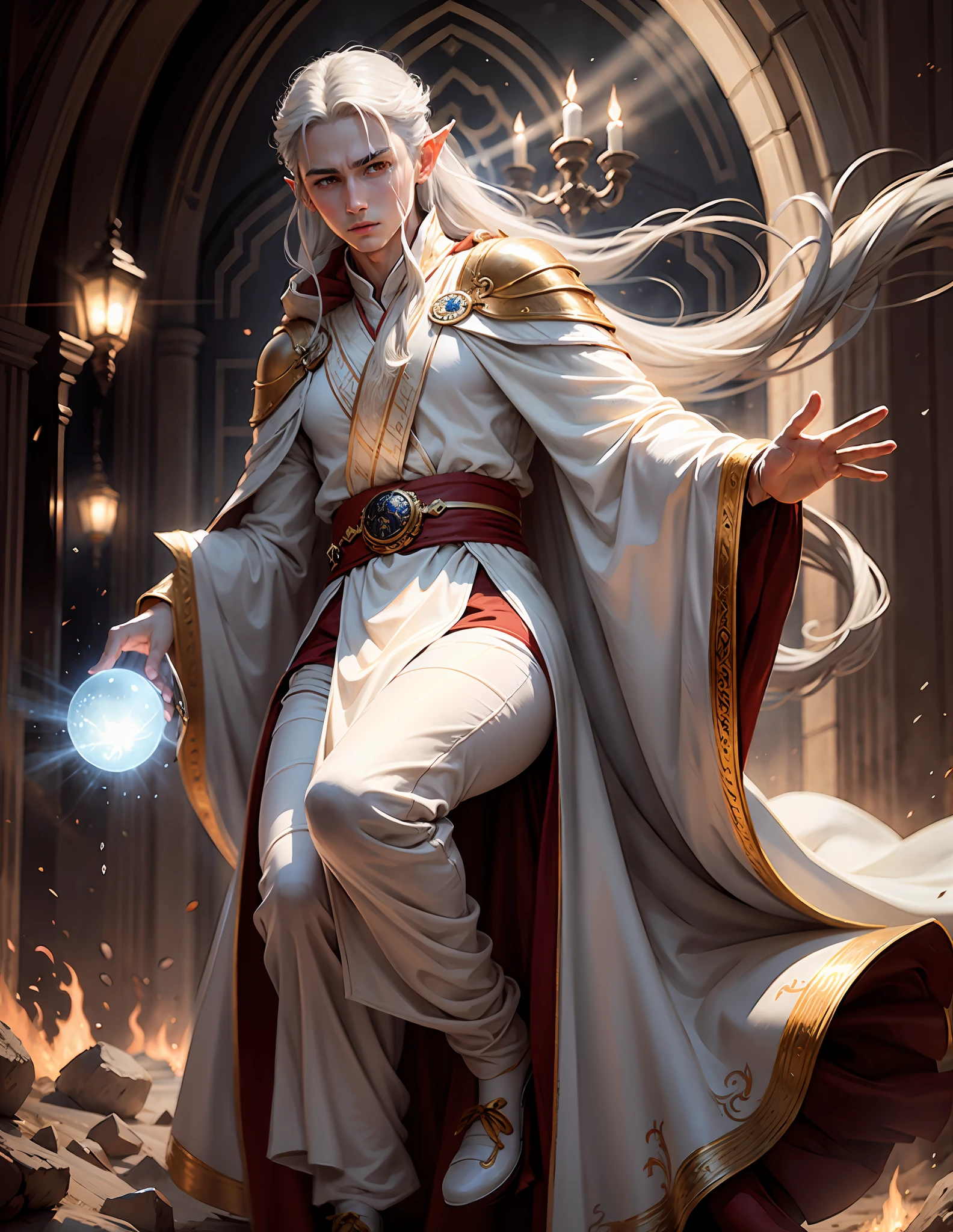 White mage shoes