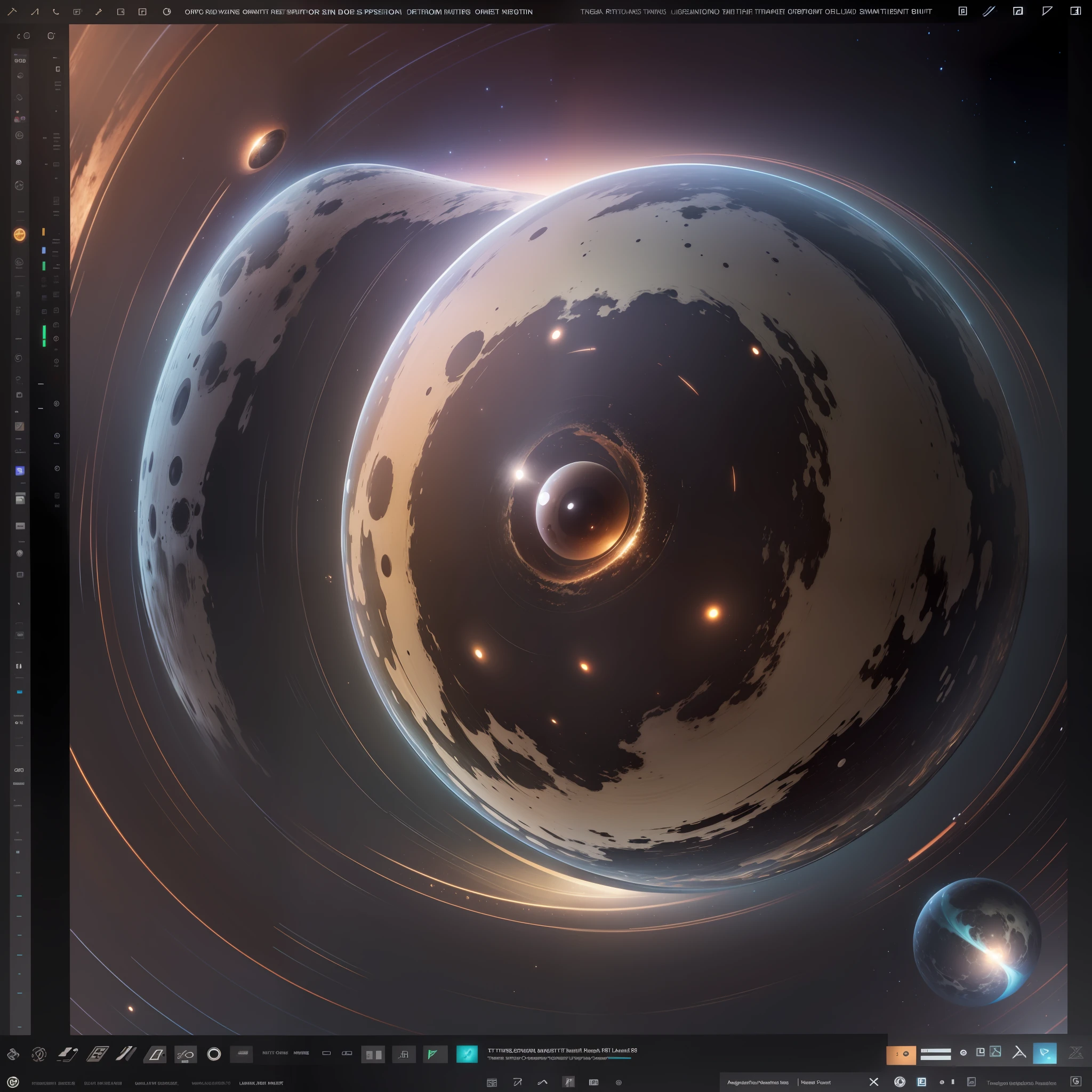 wormholes, time warps, planets with possible life forms, unknown planets, spectacular views, vast universe, secret planets of nations hidden in NASA, realism, UHD, retina, high detail, super detail, texture skin, highest quality, 16k, high quality, high detail, photo quality, precise and high definition, HDR (high dynamic range), ray tracing, NVIDIA RTX, Super Resolution, Unreal 5, Subsurface Scattering, PBR Texturing, Post-Processing, Anisotropic Filtering, Depth of Field, Maximum Clarity and Sharpness, Multi-Layer Textures, Albedo Maps, Specular Maps, Surface Shading, Accurate Simulation of Light Material Interactions, , Octane Rendering, Two-tone lighting, low ISO, white balance, (16k, RAW photo, highest quality, masterpiece: 1.8), (realistic, photorealistic: 1.45),