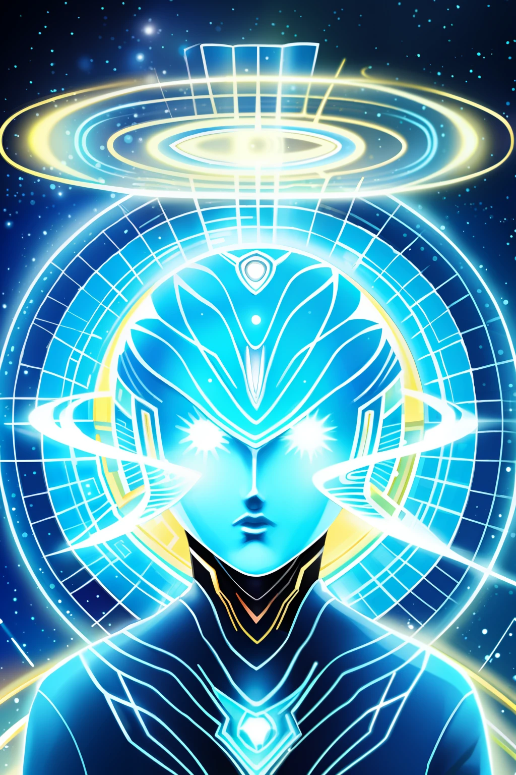 An Instagram profile picture of a Multidimensional Arcturian Alien