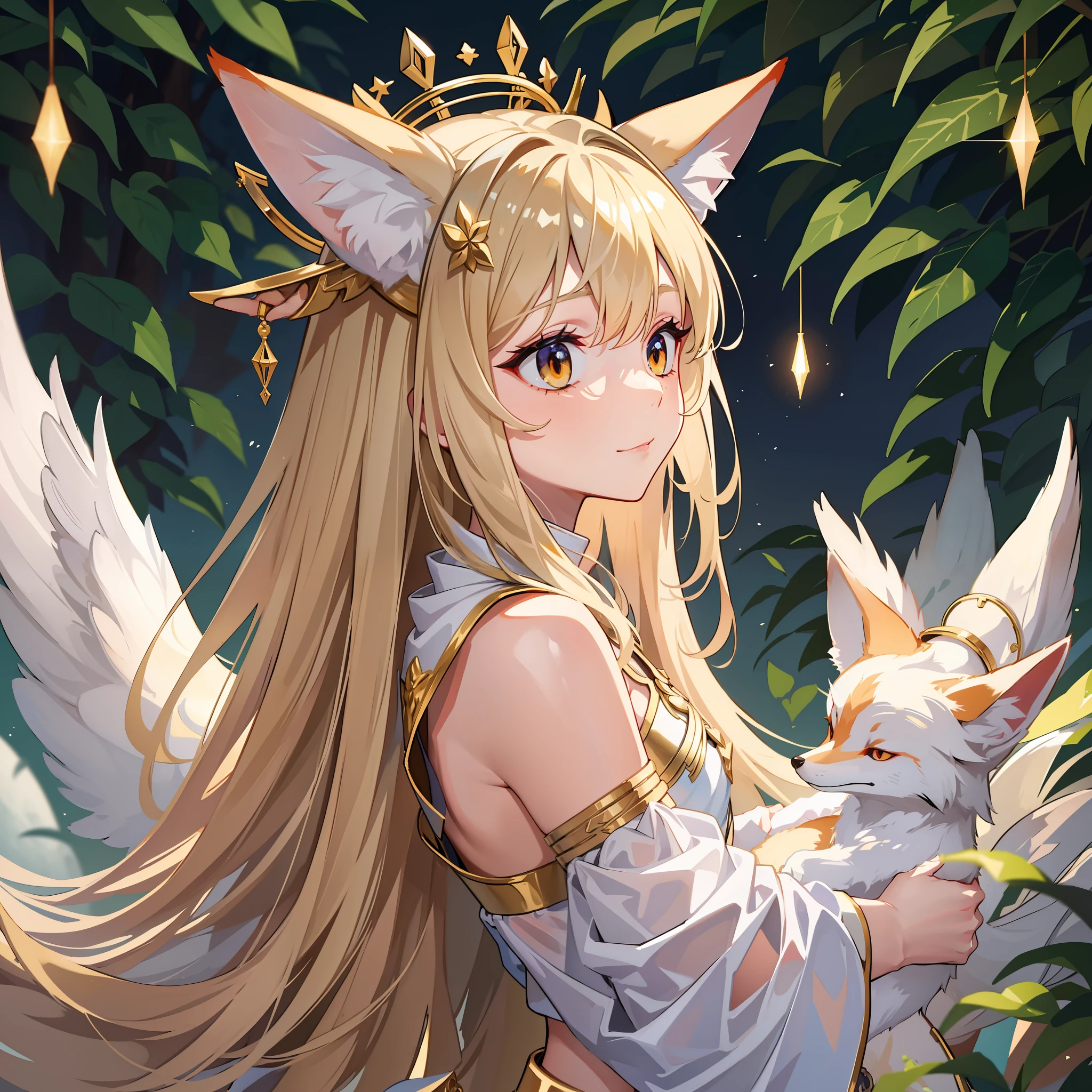 arm, sleeve, hand holding the fox