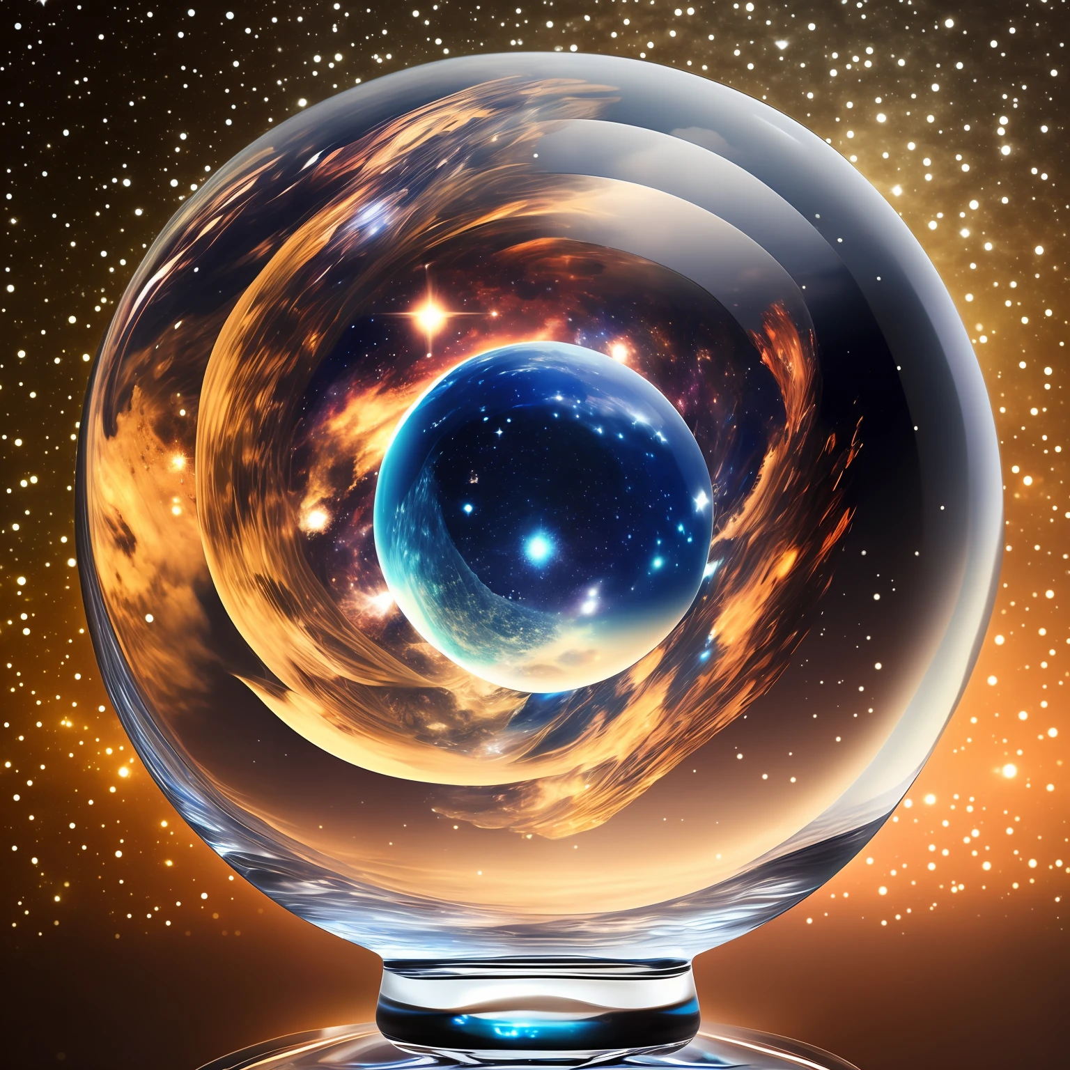 universe in a crystal ball --auto --s2